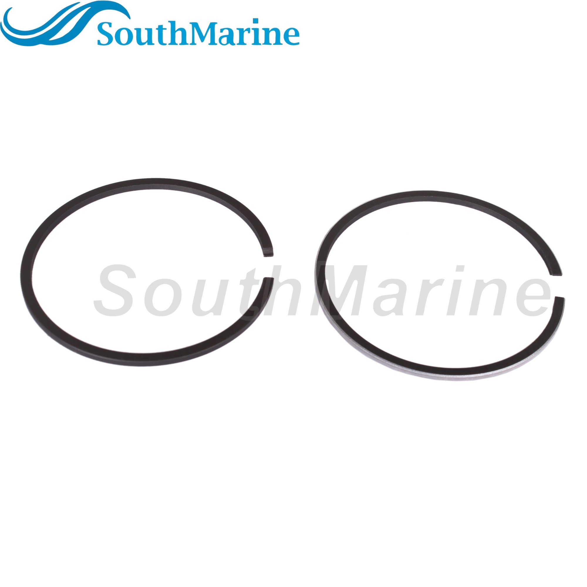 Boat Engine 6J1-11610-00 STD Piston Ring for Yamaha 4HP 5HP, 54mm STD, 2 PCS