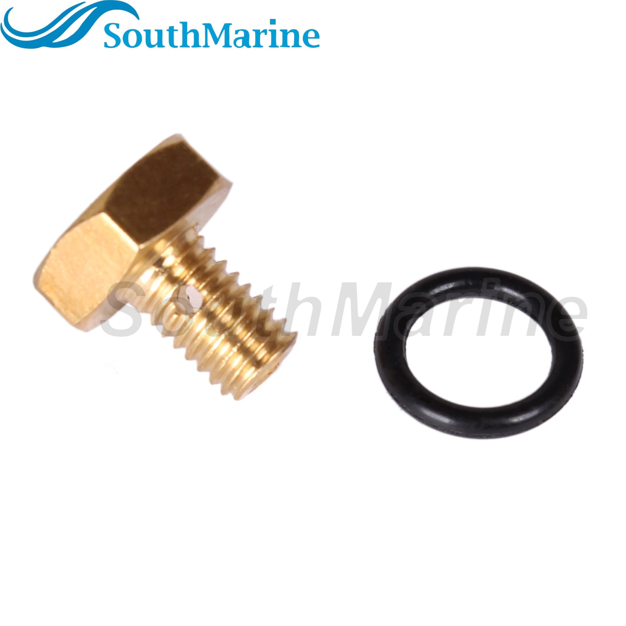 Outboard 345-03292-0 345032920M Drain Screw w/Seal for Tohatsu Nissan 25HP-140HP