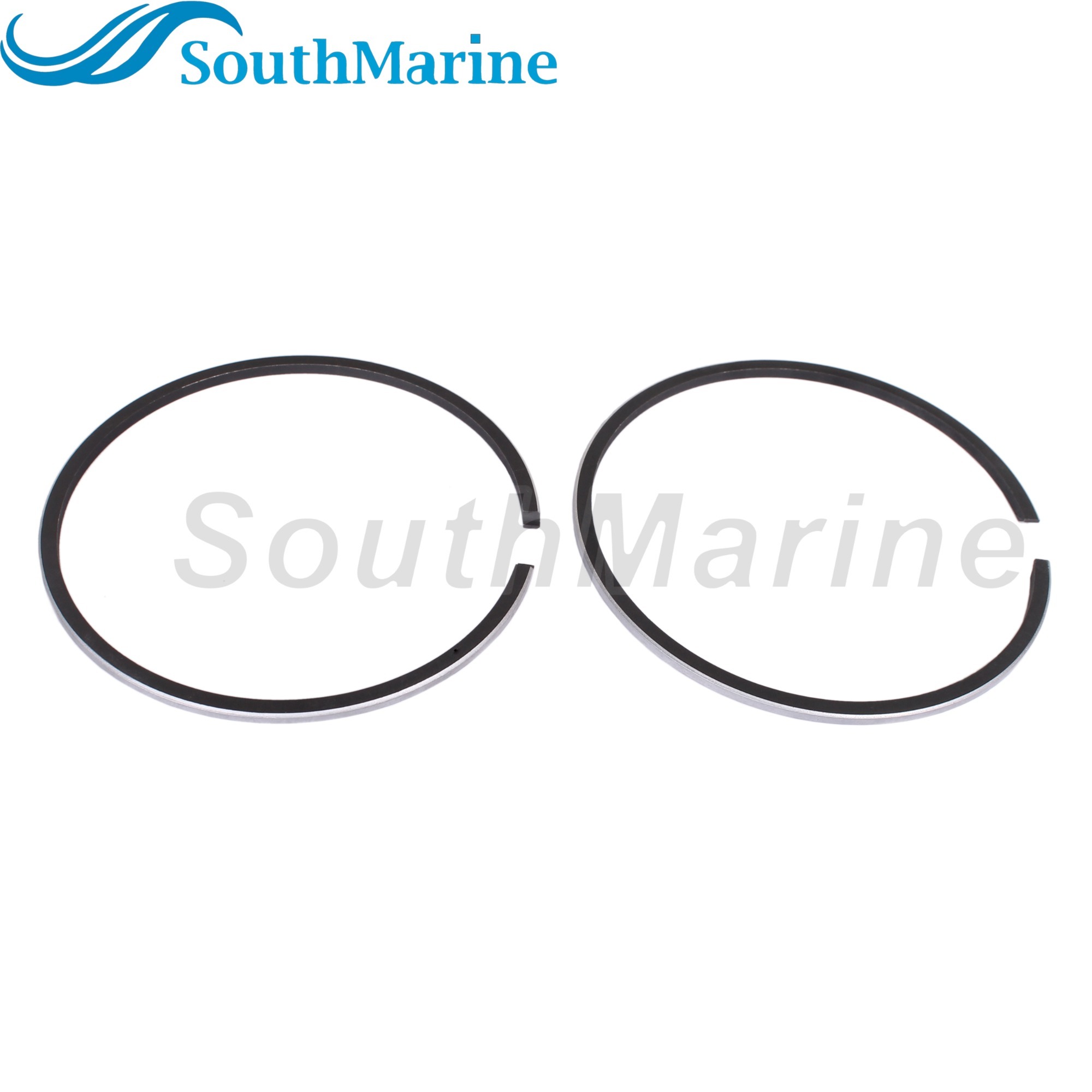 Boat Engine 688-11604-A0 Oversize Piston Ring for Yamaha 48HP 50HP 55HP 75HP 85HP, 82.25mm 0.25mm O/S