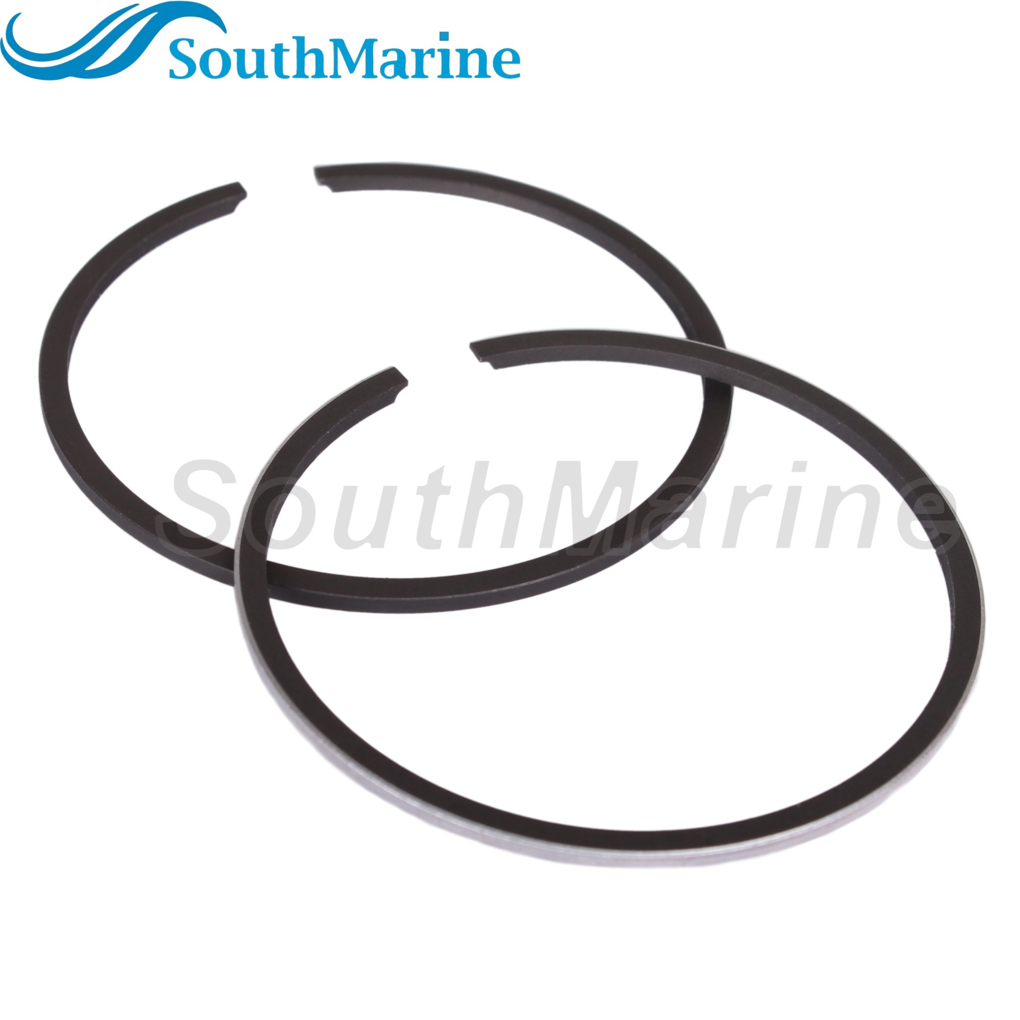 Boat Engine 6J1-11610-00 STD Piston Ring for Yamaha 4HP 5HP, 54mm STD, 2 PCS