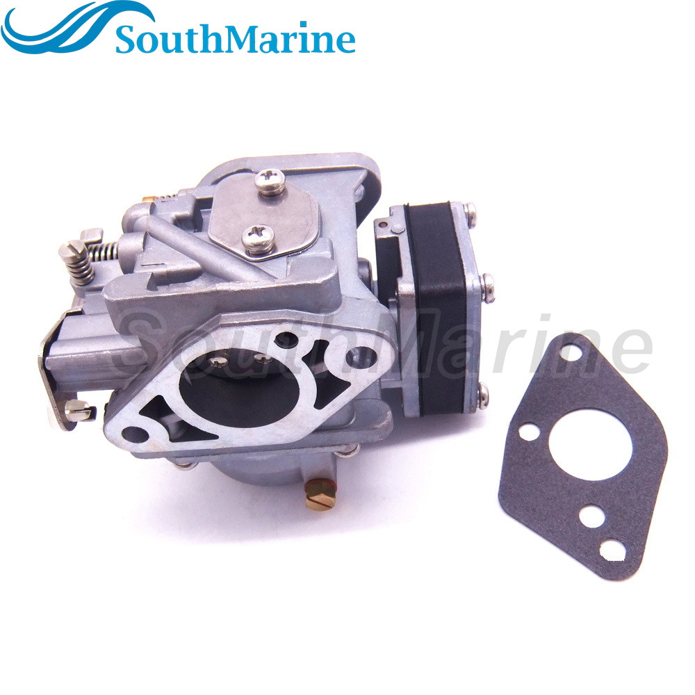 SouthMarine Boat Engine Carburetor Assy and Gasket for Hangkai 2-Stroke 9.8hp 12hp Outboard Motor