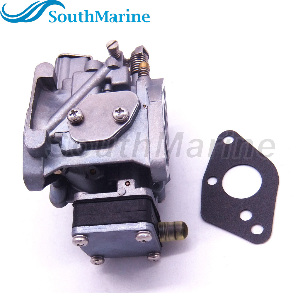 Boat Engine 3303-803687A04 803687T04 803687A3 803687T03 803687A2 Carburetor Assy and 16327 27-16327 Gaskets for Mercury Mariner 6HP 8HP 9.8HP Outboard