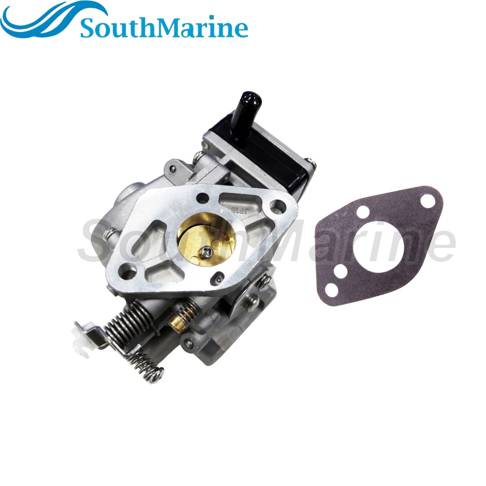 Boat Engine 3303-803687A04 803687T04 803687A3 803687T03 803687A2 Carburetor Assy and 16327 27-16327 Gaskets for Mercury Mariner 6HP 8HP 9.8HP Outboard