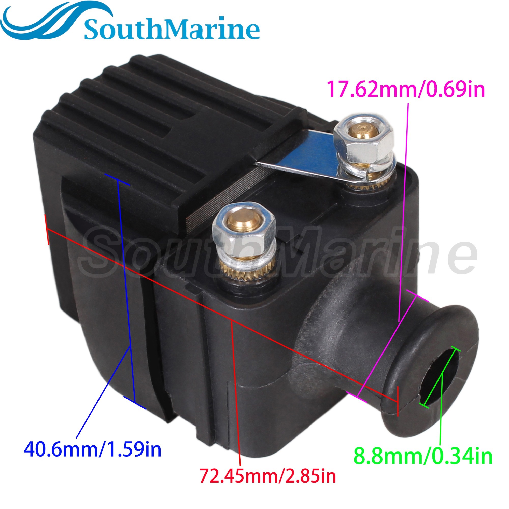 Boat Motor 338-4774A1 4995A1 A2 339-7370A2 A6 A8 A13 A16 A17 B13 832757B4 832757A4  Ignition Coil for Mercury Mariner 6HP-225HP