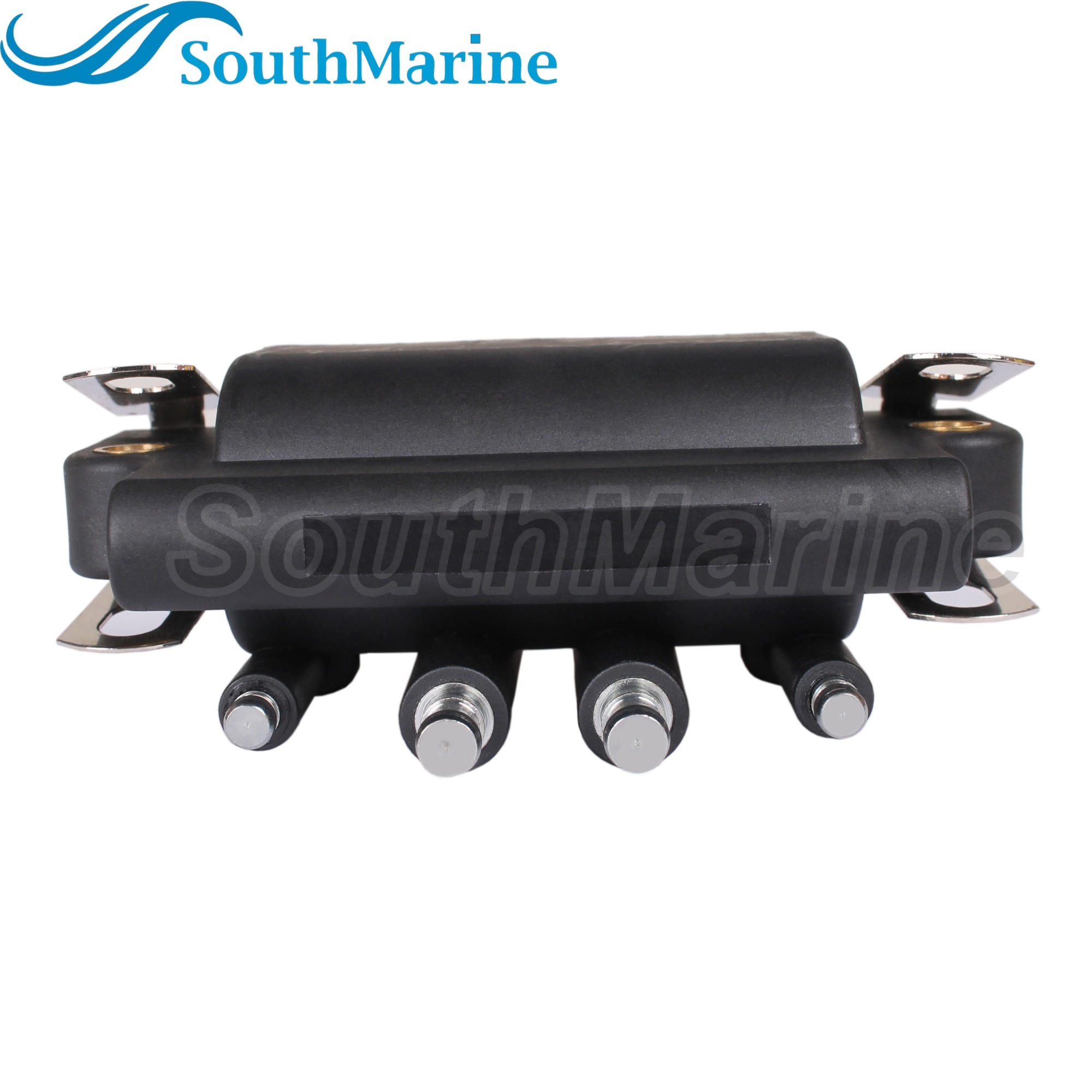 583740 583298 183-3740 9-23104 18-5170 Dual Plug Wire Ignition Coil for Evinrude Johnson OMC BRP 2HP-175HP / 879614 for Mercury