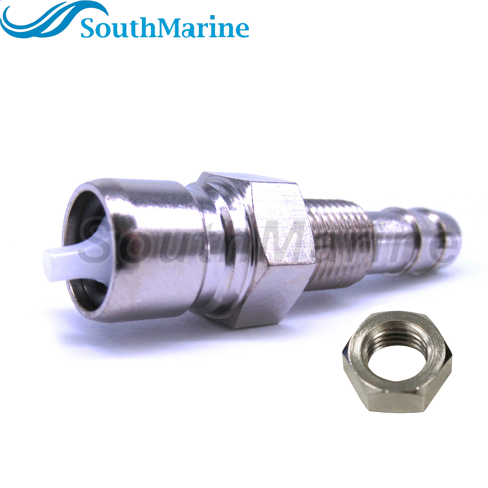 Boat Motor 3B2-70260-1 3B2702601 3B2702601M Male Engine Side Fuel Connector for Nissan forTohatsu 9.9HP-70HP Outboard Engine, 1/4in