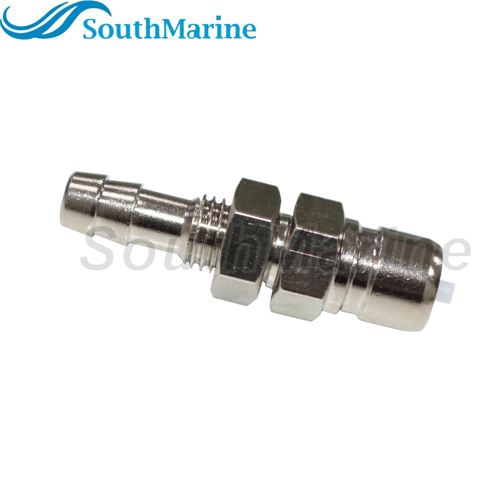 Boat Motor 3B2-70260-1 3B2702601 3B2702601M Male Engine Side Fuel Connector for Nissan forTohatsu 9.9HP-70HP Outboard Engine, 1/4in