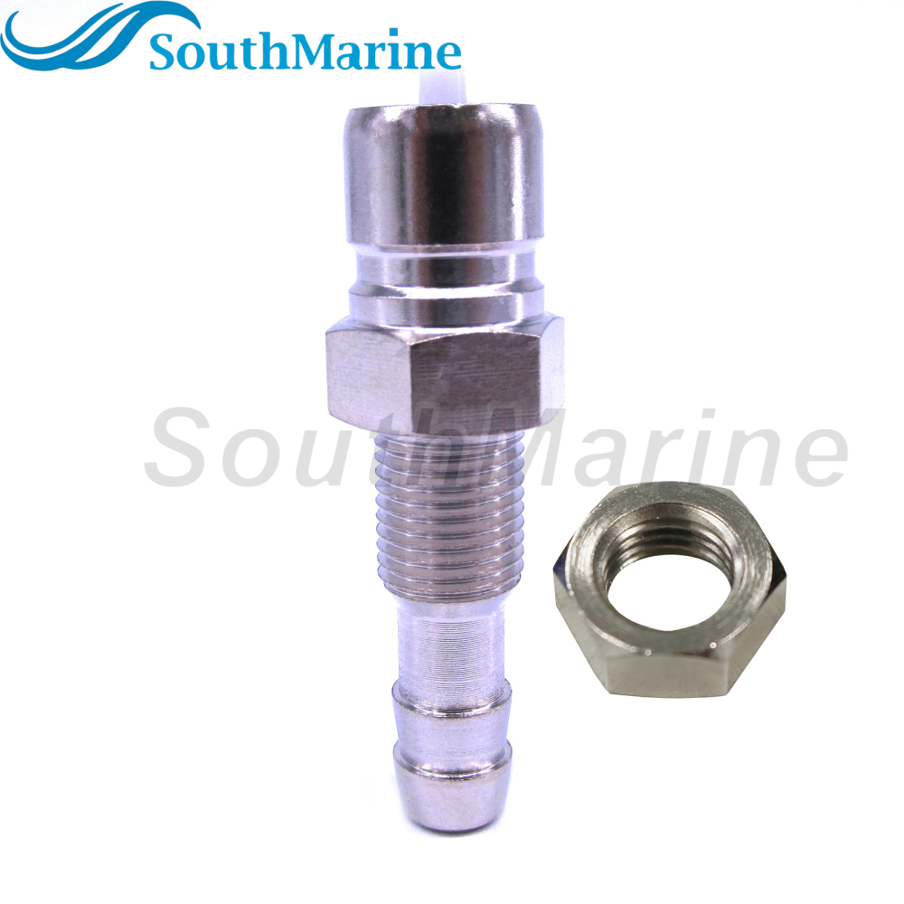 Boat Motor 3B2-70260-1 3B2702601 3B2702601M Male Engine Side Fuel Connector for Nissan forTohatsu 9.9HP-70HP Outboard Engine, 1/4in