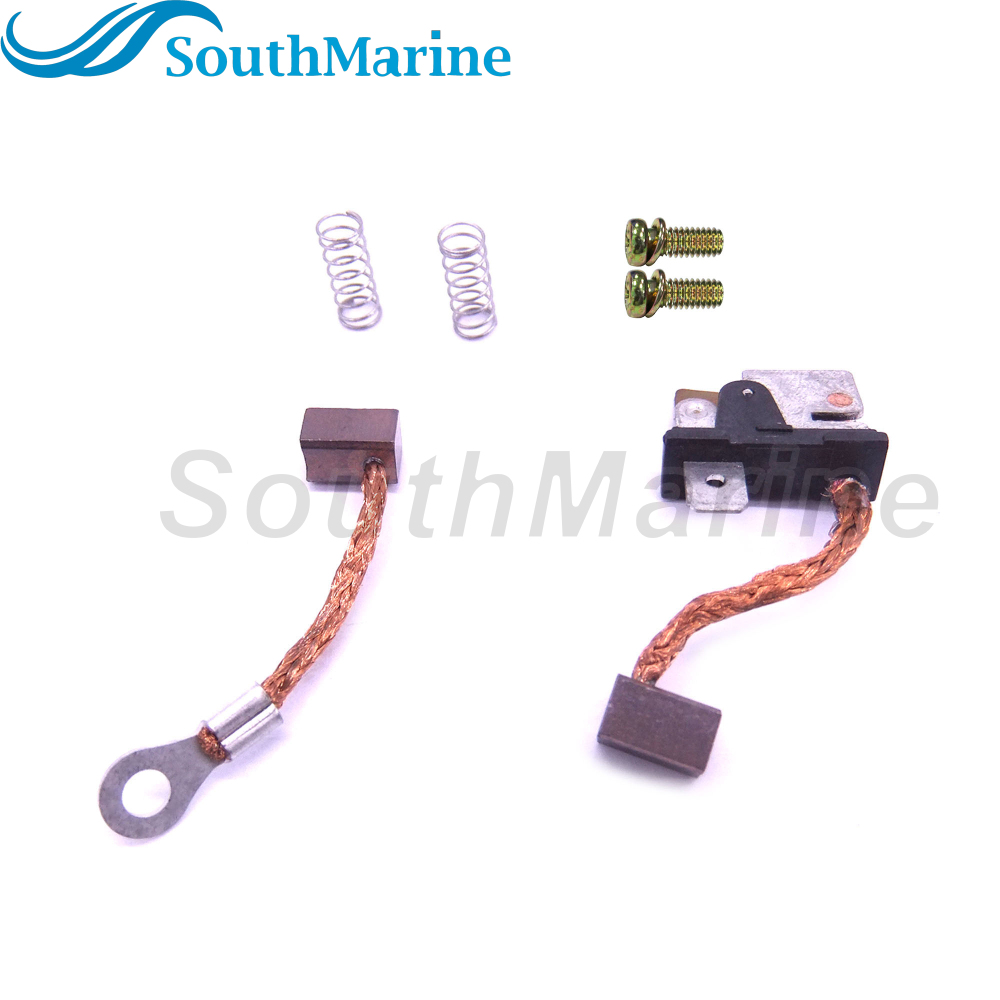 Boat Motor 64E-43891-00 64E-43892-00 64E-4380F-00 Brush Holder for Yamaha Outboard Engine Tilt Trim Motor 115-225HP F150 F115