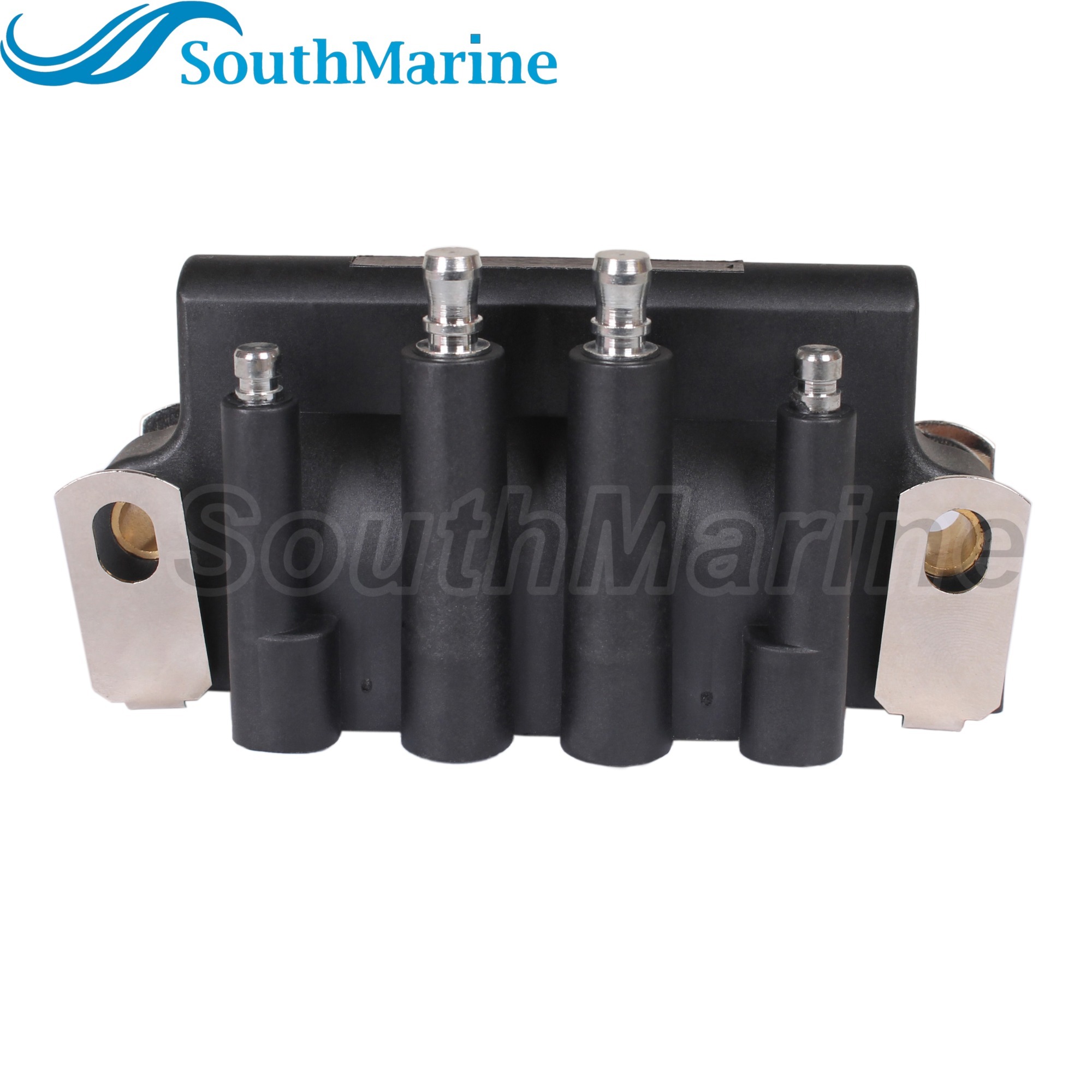 583740 583298 183-3740 9-23104 18-5170 Dual Plug Wire Ignition Coil for Evinrude Johnson OMC BRP 2HP-175HP / 879614 for Mercury