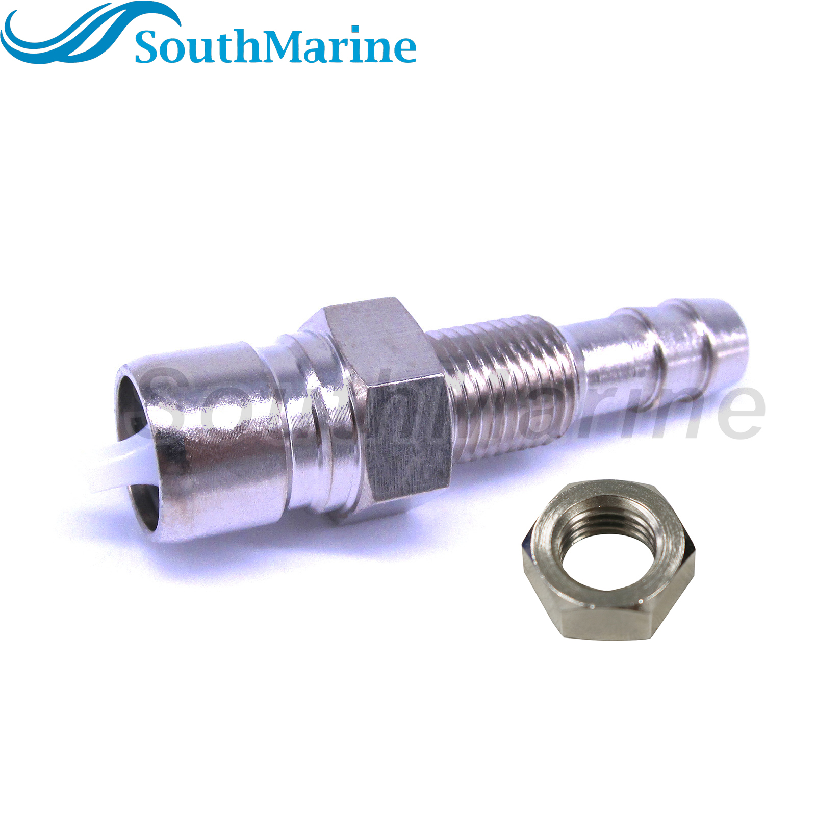 Boat Motor 3B2-70260-1 3B2702601 3B2702601M Male Engine Side Fuel Connector for Nissan forTohatsu 9.9HP-70HP Outboard Engine, 1/4in