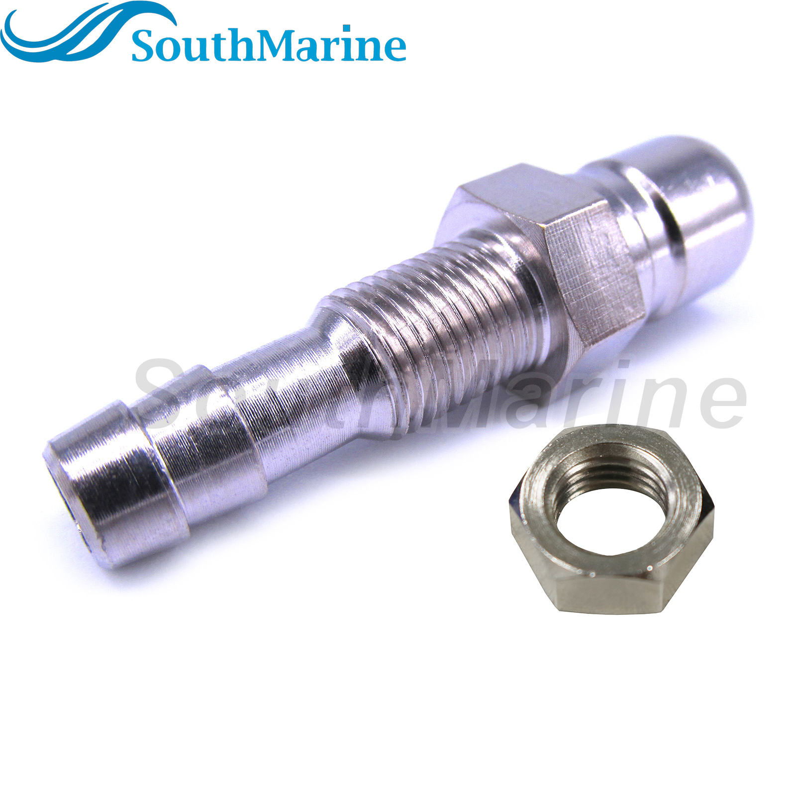 Boat Motor 3B2-70260-1 3B2702601 3B2702601M Male Engine Side Fuel Connector for Nissan forTohatsu 9.9HP-70HP Outboard Engine, 1/4in
