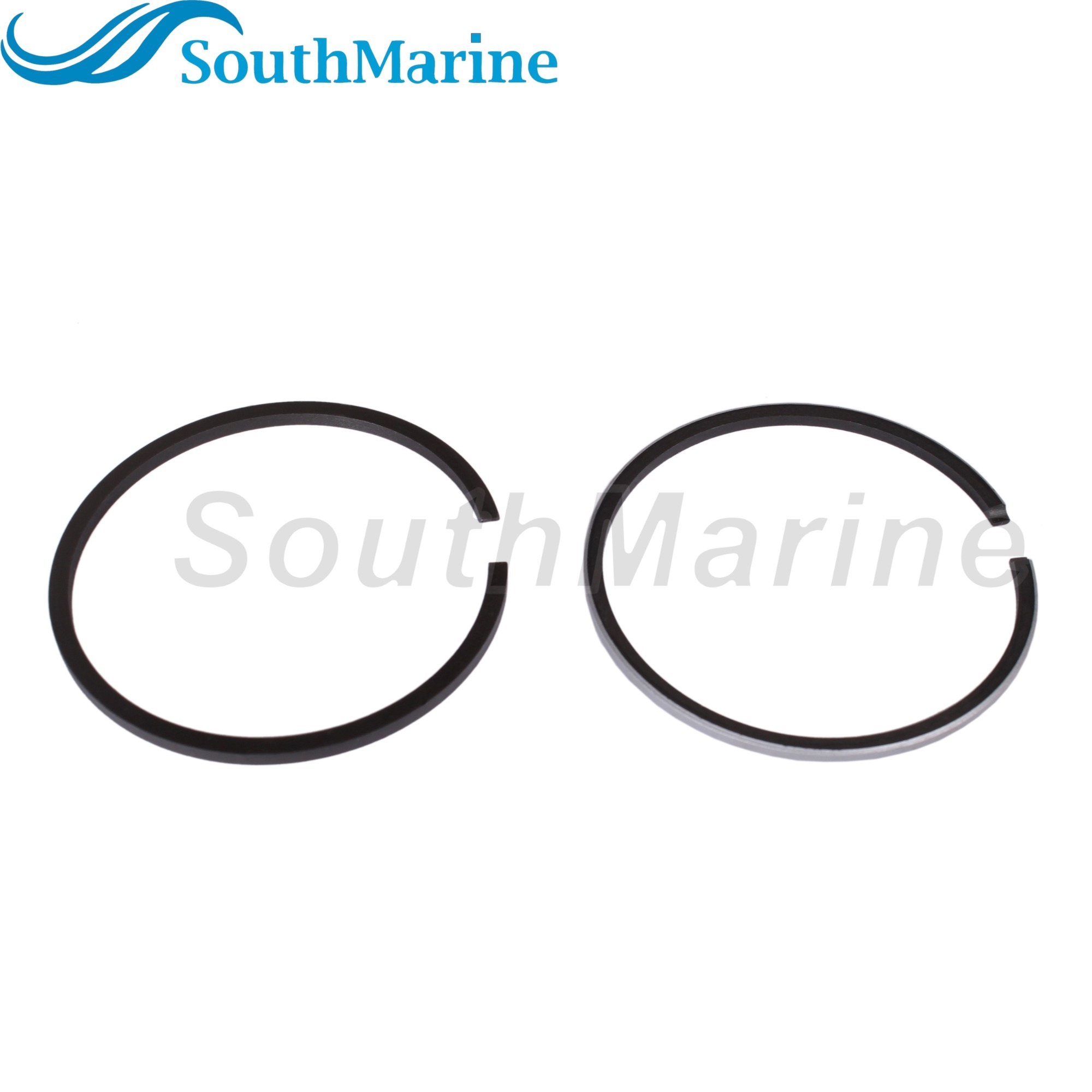 Boat Engine 6E0-11631-00-98 STD Piston Set & 6G1-11610-00 Ring for Yamaha 4HP 5HP, 50mm STD