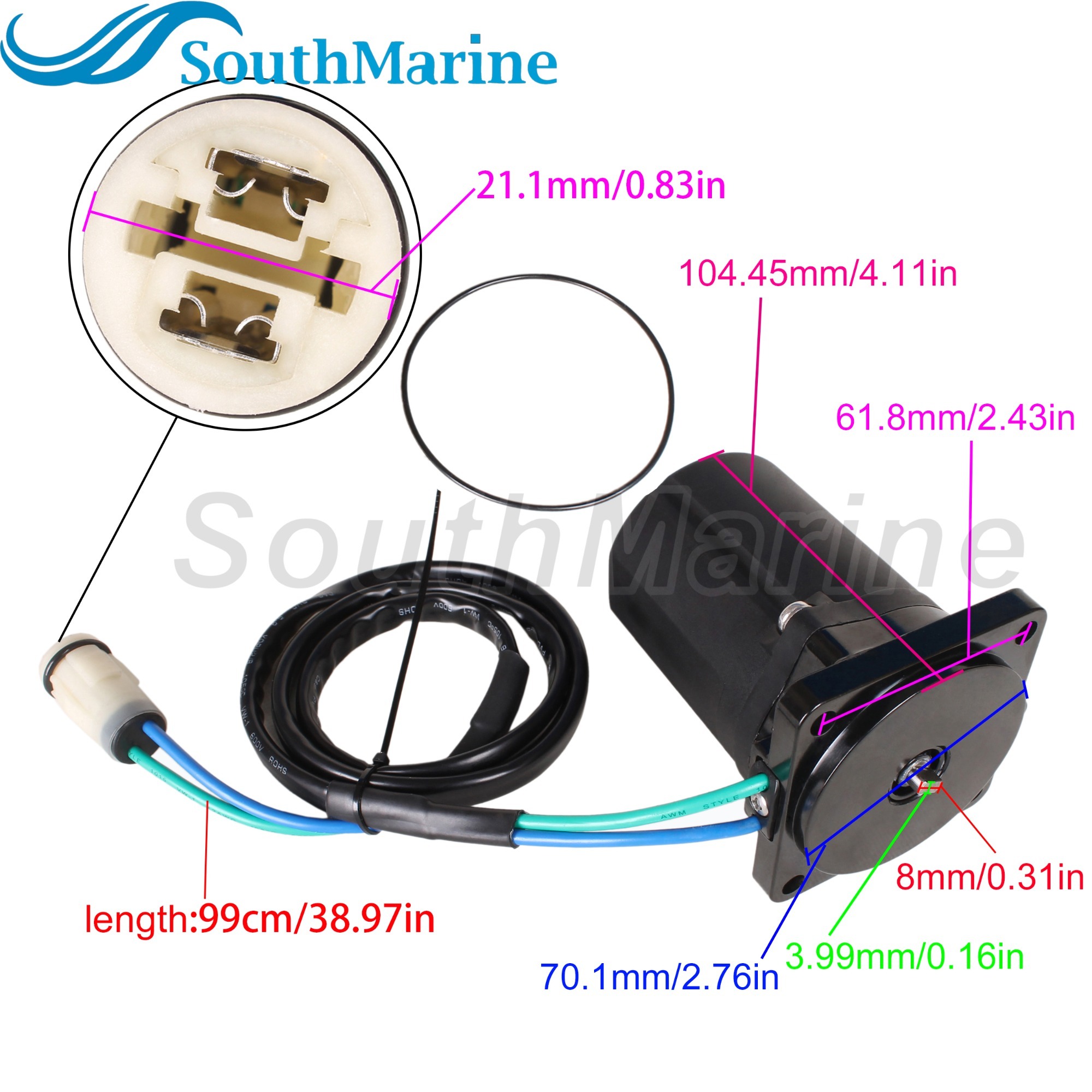 Boat Motor 38100-88L00 38100-88L11 38100-88L12 Tilt Trim Motor for Suzuki 40HP 50HP 60HP DF40A DF50A DF60A Outboard Engine