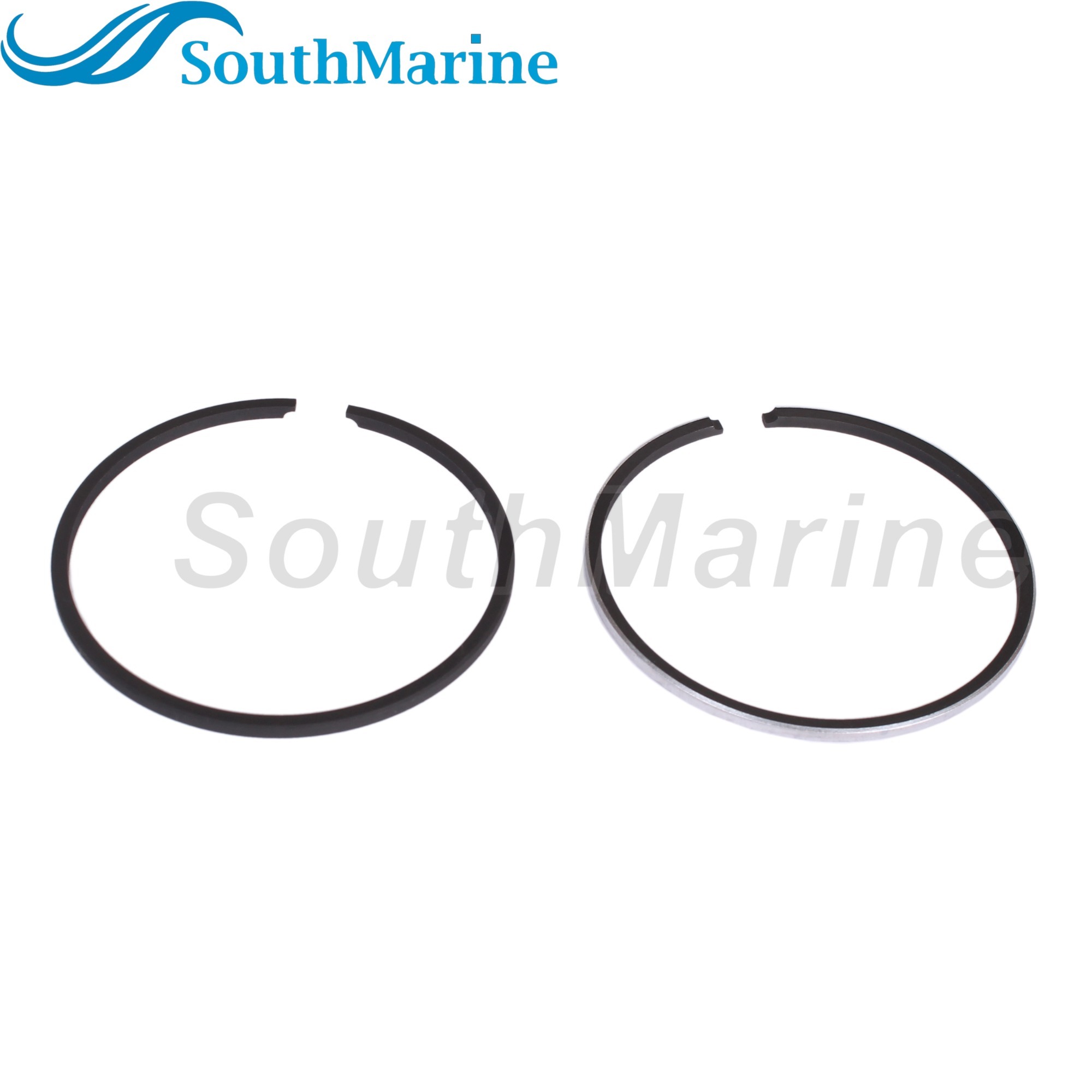 Outboard Engine 677-11631-00-96/97/98 677-11630-00-00 STD Piston Set with 647-11610-00 Ring for Yamaha 5HP 8HP Boat Motor, 50mm STD
