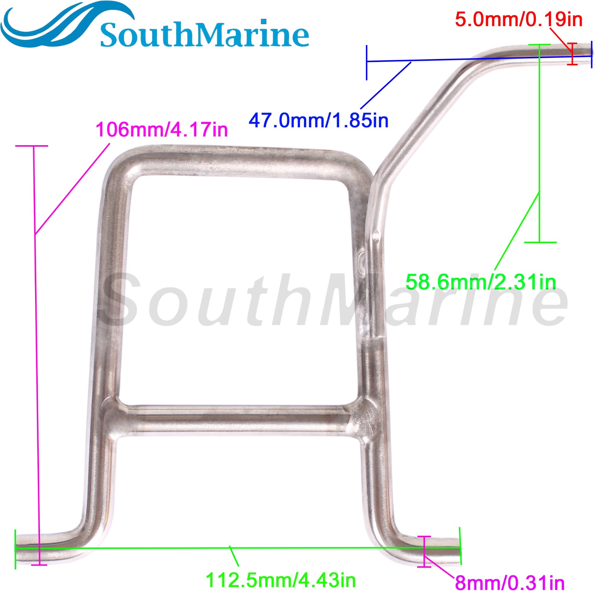 Boat Engine 6BX-43181-00 Tilt Stop Lever for Yamaha 4HP 6HP F4 F6 Bracket