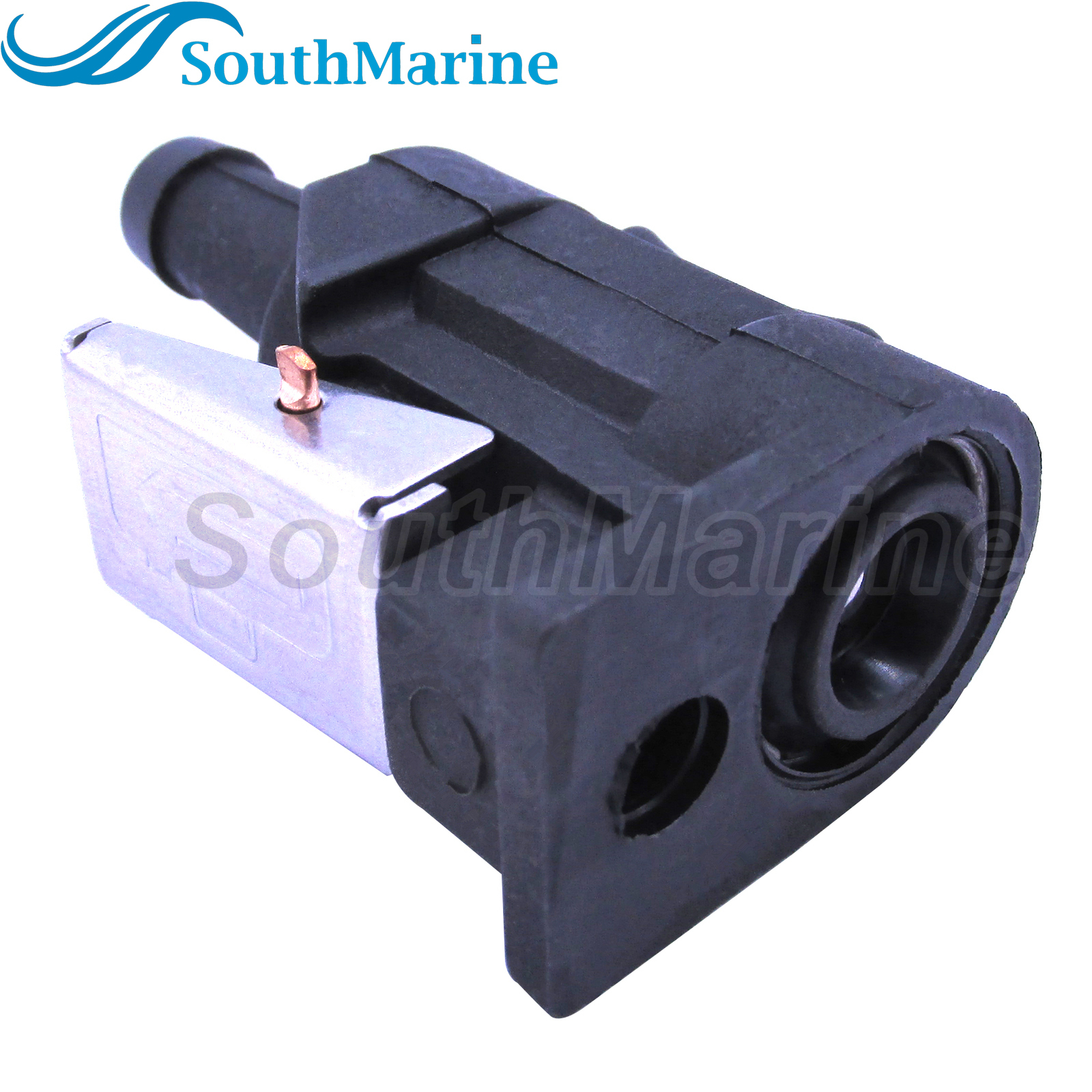 Boat Engine 6Y2-24305-00 01 02 03 04 05 06 Fuel Connector Pipe Joint for Yamaha Parsun HDX 8HP-60HP, Tank Side, 5/16" 8mm