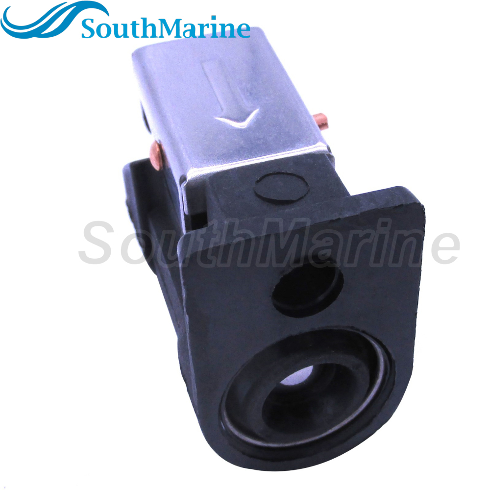Boat Engine 6E5-24305-00 01 02 03 04 05 06 Fuel Connector Pipe Joint for Yamaha Parsun HDX 8HP-60HP, Engine Side, 5/16" 8mm