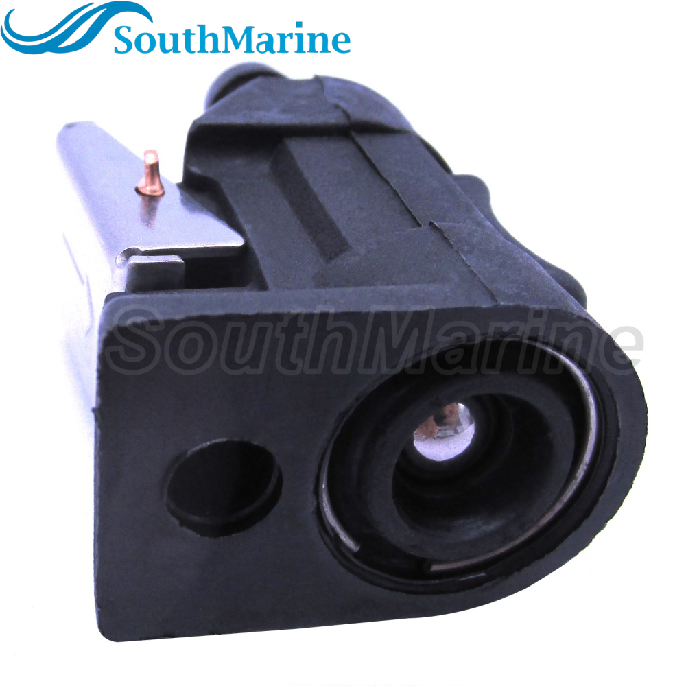 Boat Engine 6E5-24305-00 01 02 03 04 05 06 Fuel Connector Pipe Joint for Yamaha Parsun HDX 8HP-60HP, Engine Side, 5/16" 8mm
