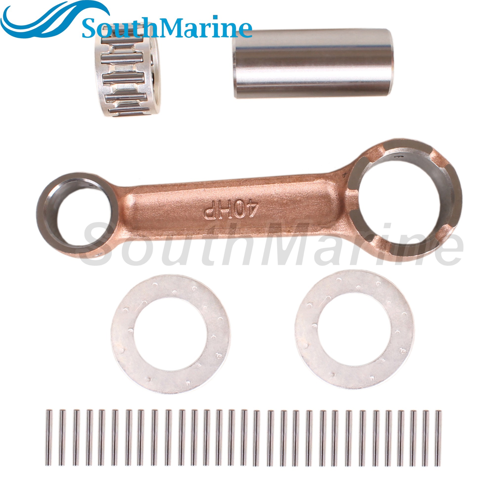 Boat Engine 66T-11650-00 66T-11650-01 Connecting Rod Kit for Yamaha 40HP E40X 2-Stroke X series 40XMH