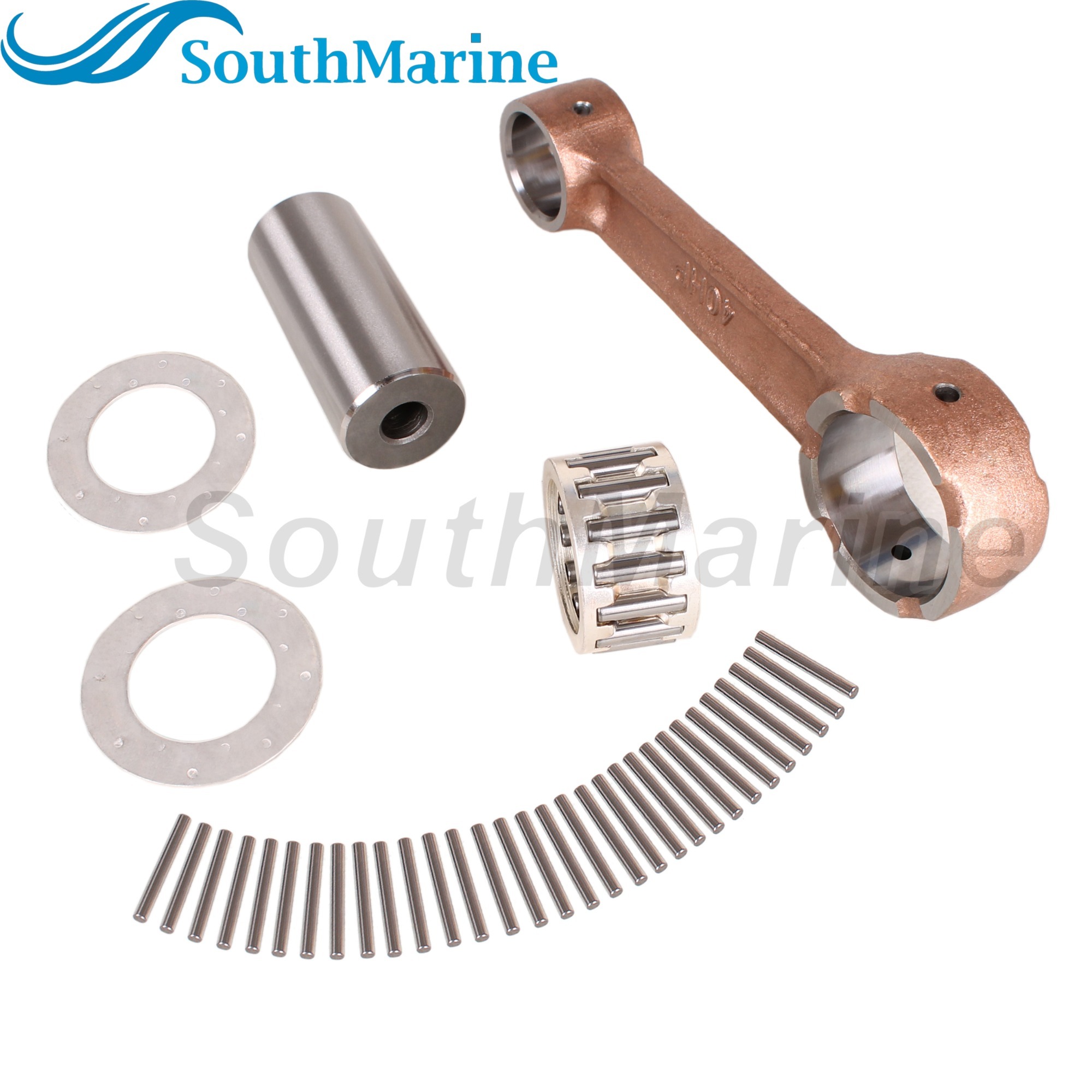 Boat Engine 66T-11650-00 66T-11650-01 Connecting Rod Kit for Yamaha 40HP E40X 2-Stroke X series 40XMH