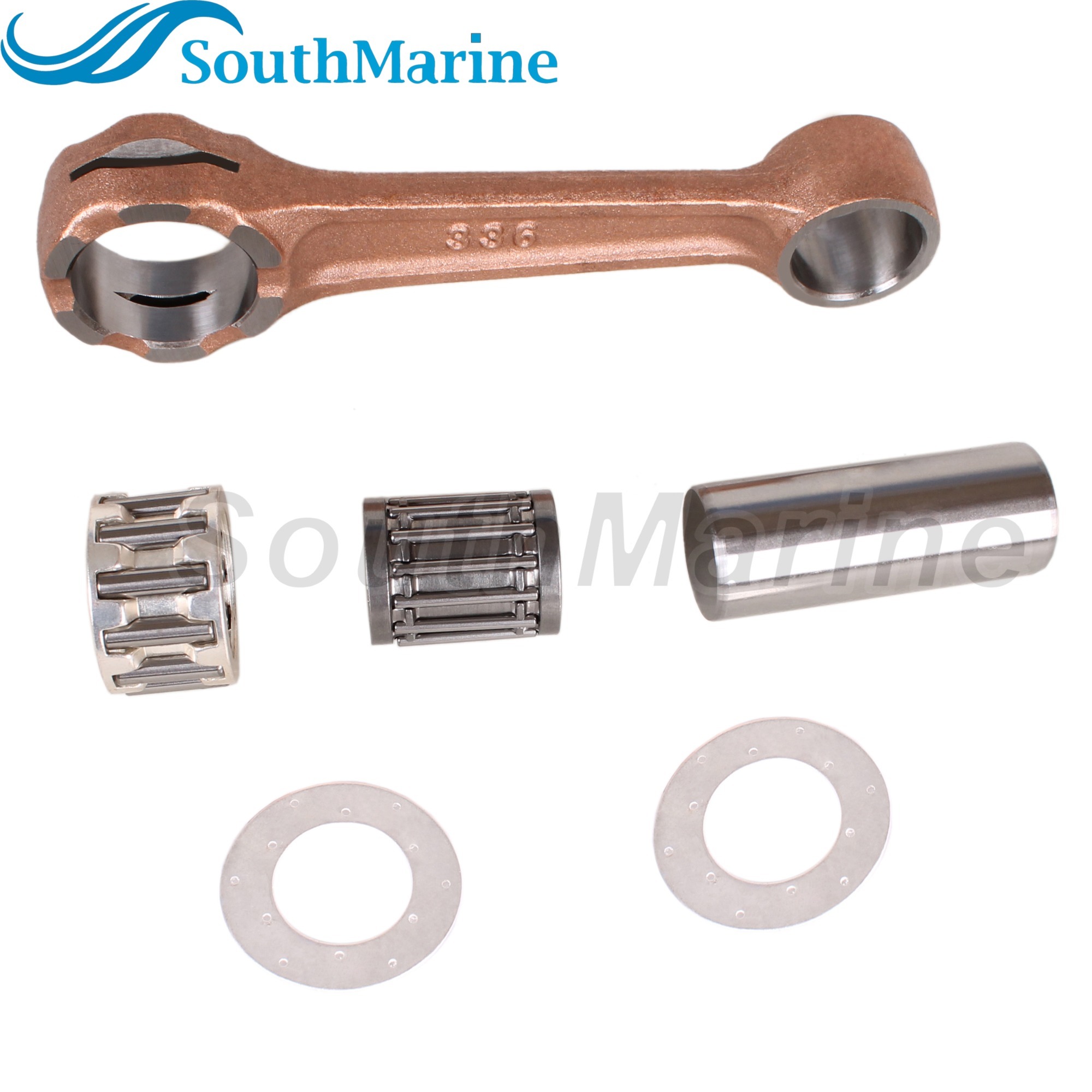 Boat Engine 336-00040-1 336000401M Connecting Rod Kit for Tohatsu Nissan 25HP 30HP M30A3 M25C3 NS30A4 / 8130471 for Mercury