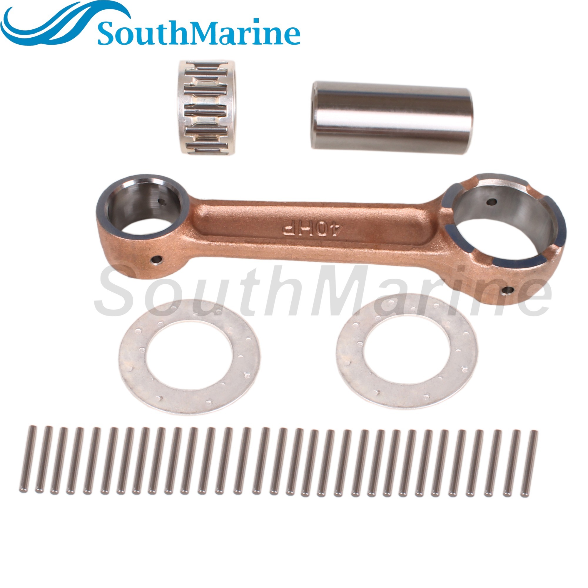 Boat Engine 66T-11650-00 66T-11650-01 Connecting Rod Kit for Yamaha 40HP E40X 2-Stroke X series 40XMH