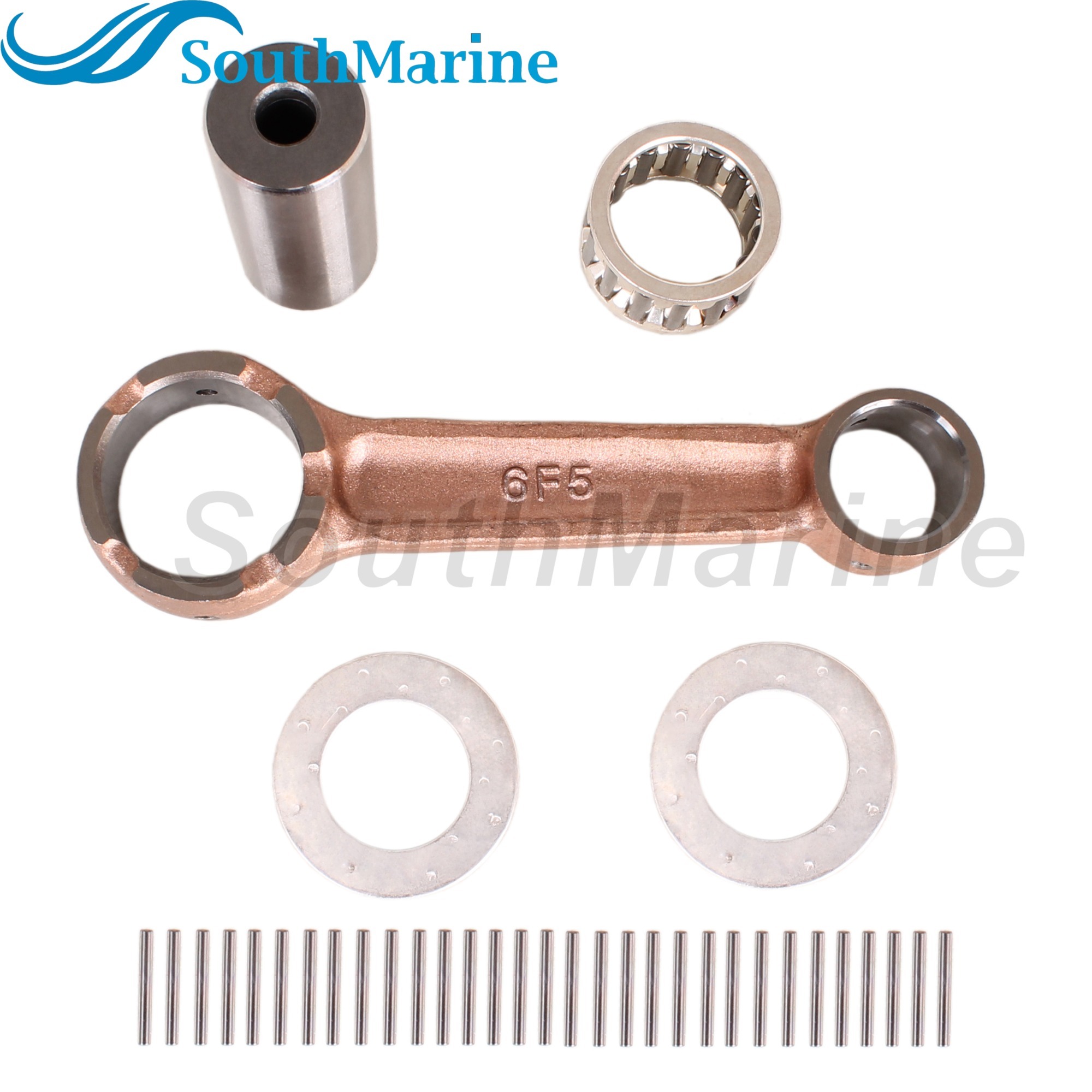 Boat Engine 66T-11650-00 66T-11650-01 Connecting Rod Kit for Yamaha 40HP E40X 2-Stroke X series 40XMH