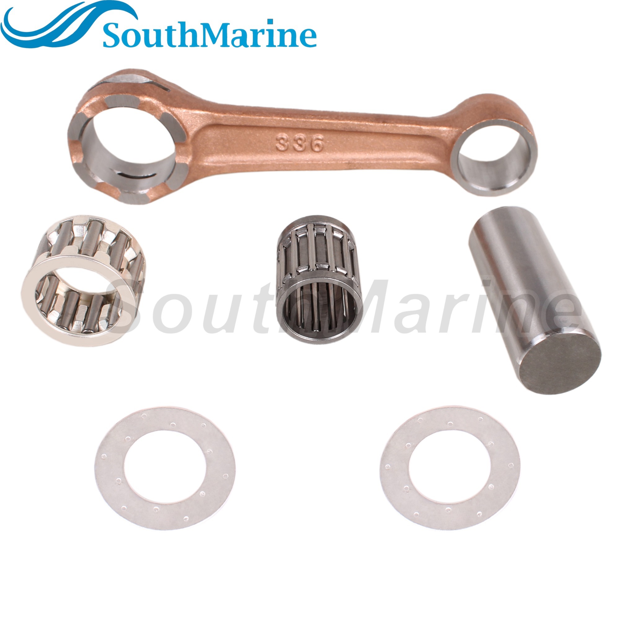Boat Engine 336-00040-1 336000401M Connecting Rod Kit for Tohatsu Nissan 25HP 30HP M30A3 M25C3 NS30A4 / 8130471 for Mercury