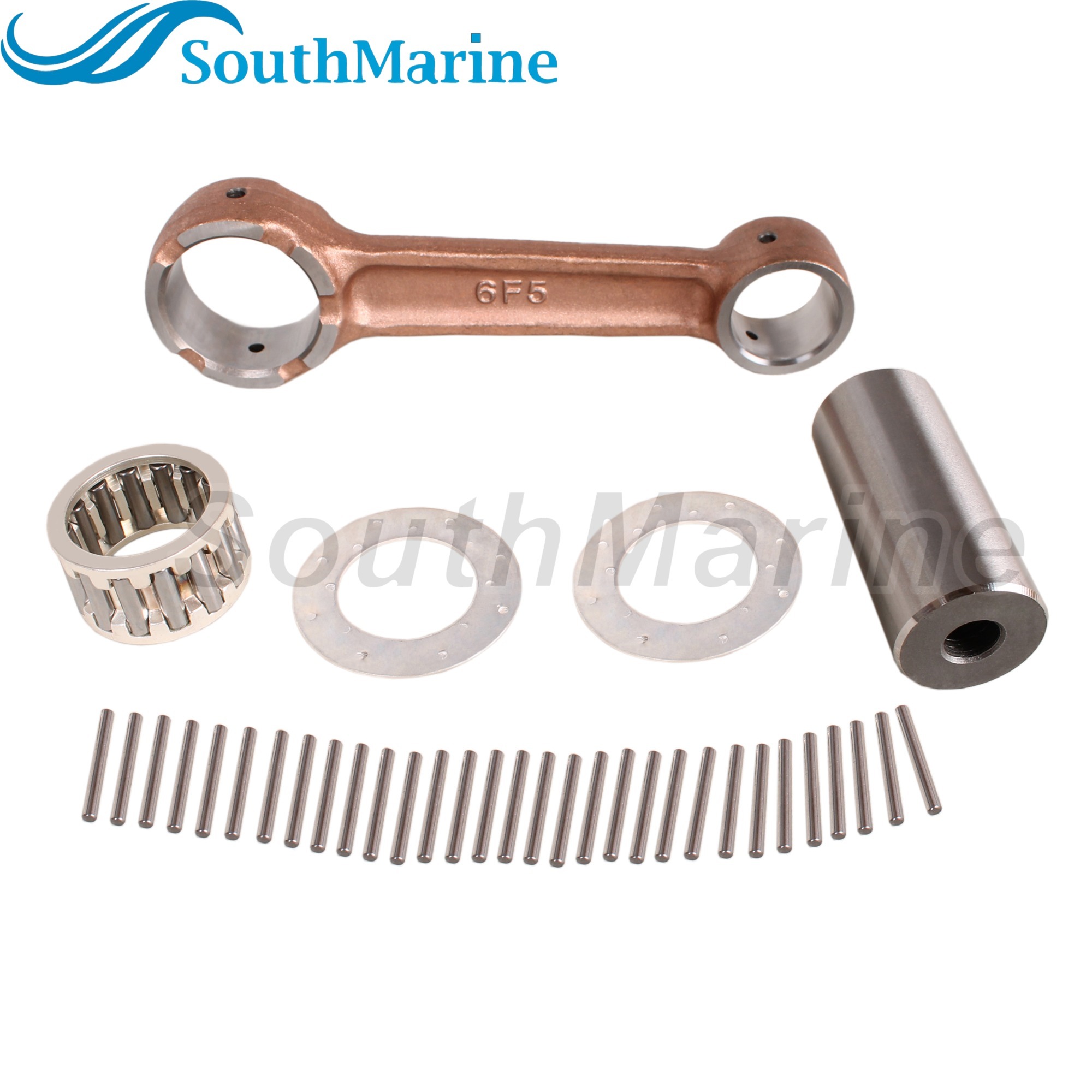 Boat Engine 66T-11650-00 66T-11650-01 Connecting Rod Kit for Yamaha 40HP E40X 2-Stroke X series 40XMH