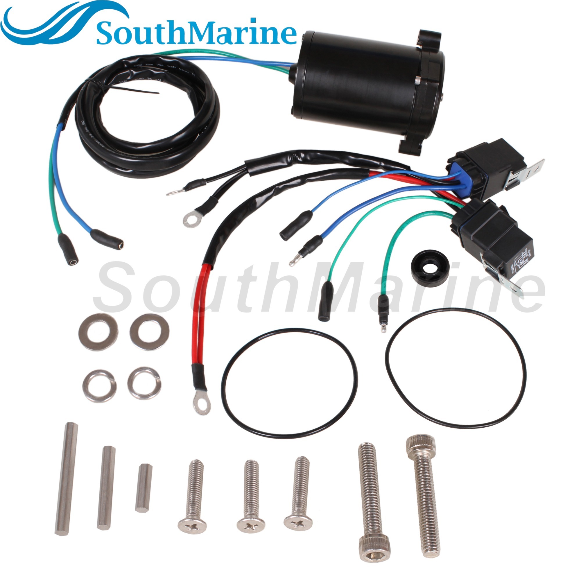 Outboard Motor 10815AN TRM0042 430-22136 18-6757 PT476NMK-3 10815A Power Tilt Trim Motor for Mercury Mariner 35HP-200HP