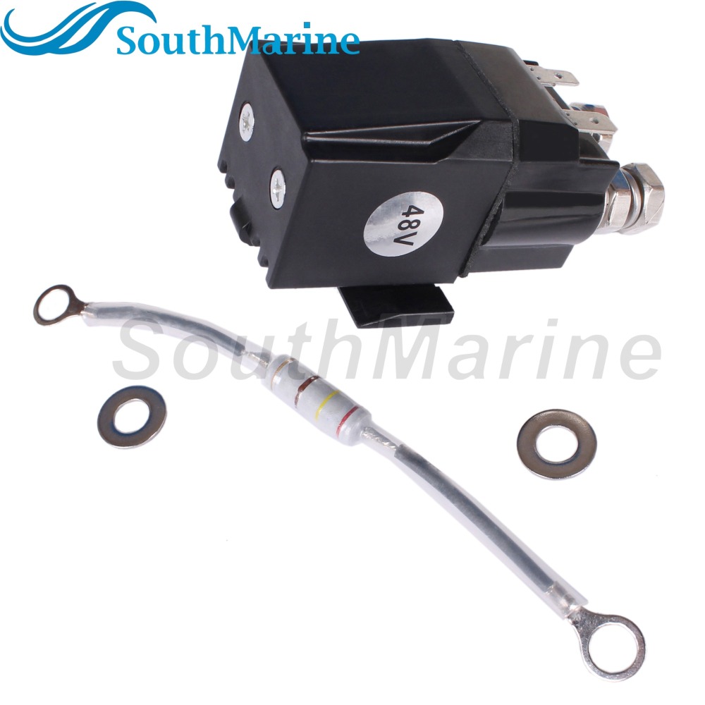102865901 1028659-01 101908701 1014947 Club Car Solenoid Relay for DS for Precedent for Tempo Golf Carts Club Car with Resistance Assembly, 48V 4-Term