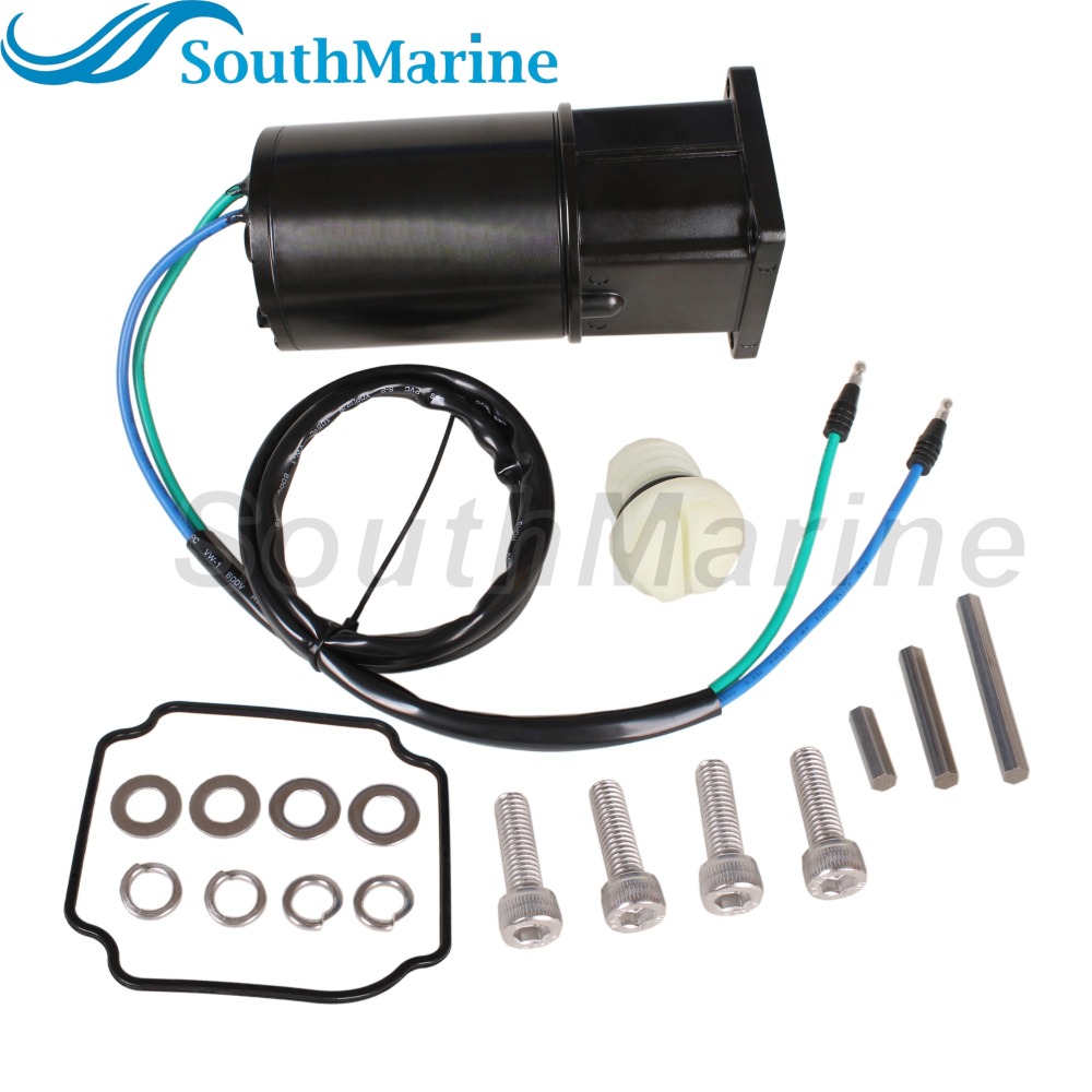 Outboard 809885A1 809885A2 809885T2 819479A1 819480A1 885654T1/T2 893907A02 18-6777 6276 TRM0047 Tilt Trim Motor for Mercury 50HP-125HP