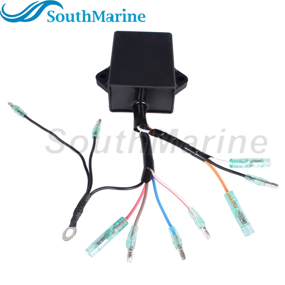 Outboard Engine 6G9-85540-20 21 22 6G9-85540-29 117-6921 CDI Unit C.D.I. for Yamaha 8HP 9.9 15HP, 825667 825667T for Mercury