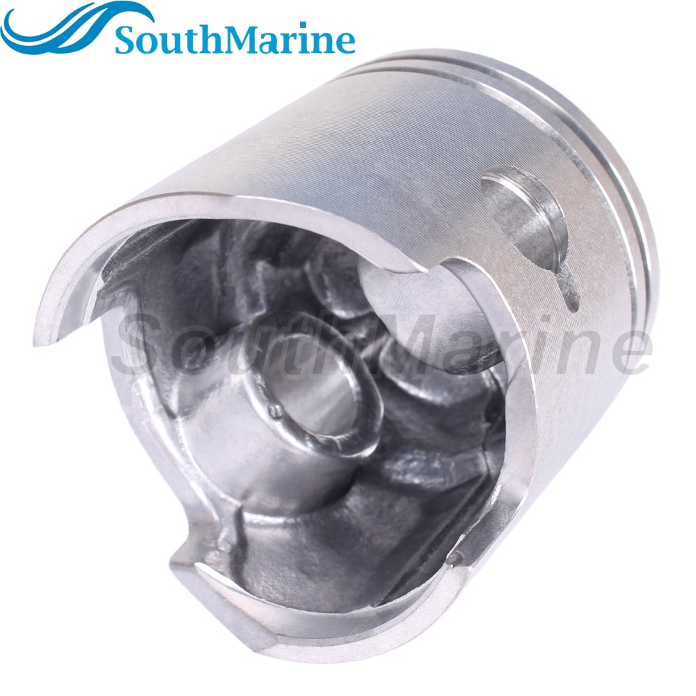 Boat Engine 12110-93130 12110-93111 12110-93140 STD Piston Set & 12140-93140 Ring (2mm) for Suzuki 9.9HP 15HP DT9.9 DT15, 59mm STD