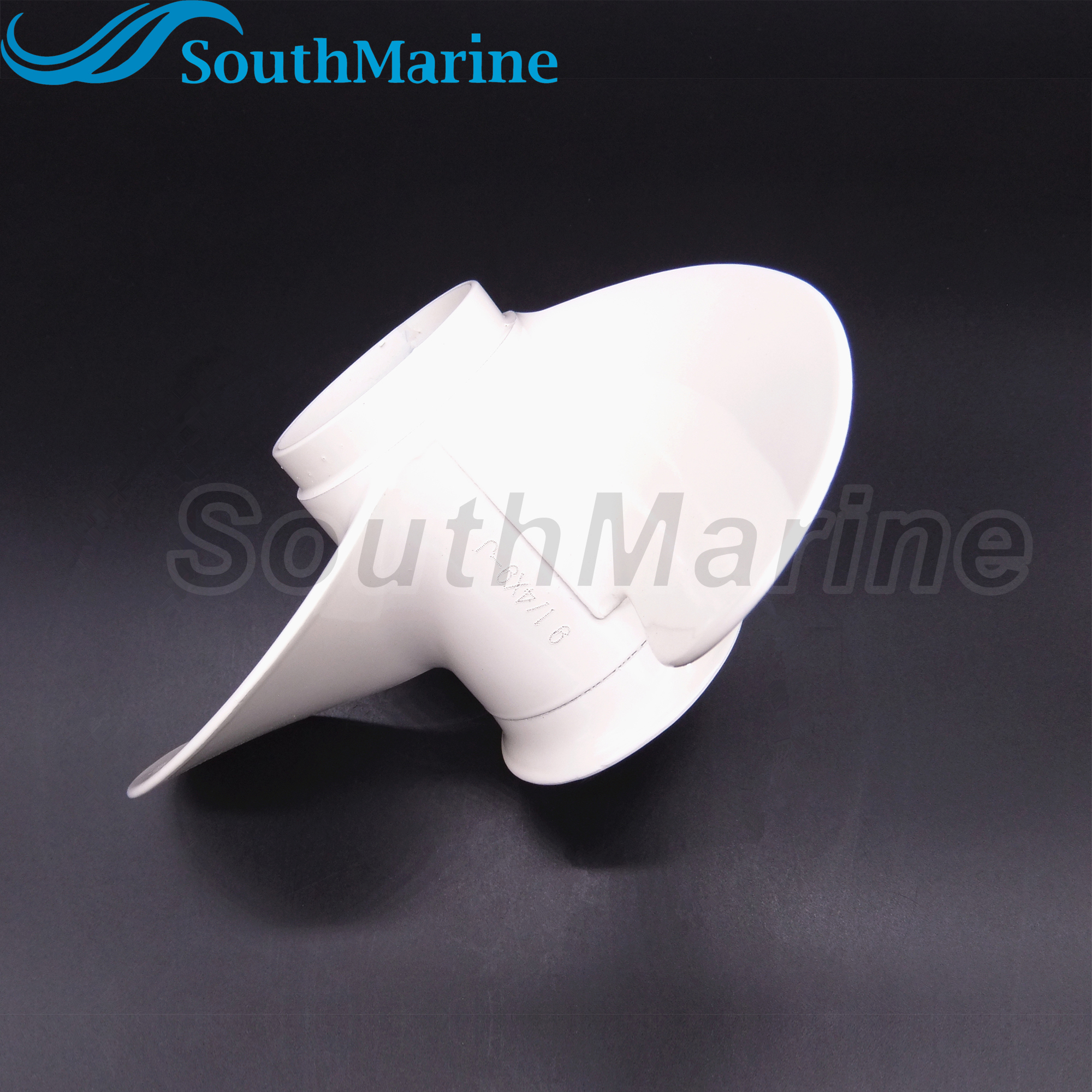 Outboard Motor 9.25x9 683-45945-00-EL Aluminum Alloy Propeller for Yamaha 9.9HP 15HP Boat Motor Prop, Size 9 1/4x9-J