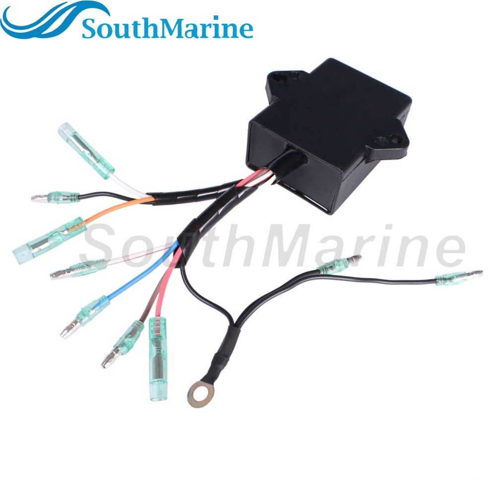 Outboard Engine 6G9-85540-20 21 22 6G9-85540-29 117-6921 CDI Unit C.D.I. for Yamaha 8HP 9.9 15HP, 825667 825667T for Mercury