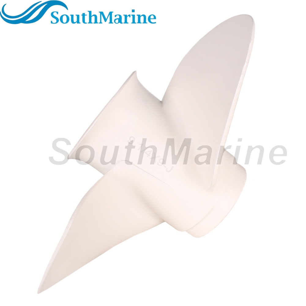 Outboard Motor 9.25x9 63V-45945-00-EL Aluminum Alloy Propeller for Yamaha 9.9HP 15HP 20HP Boat Motor Prop, Size 9 1/4x9-J