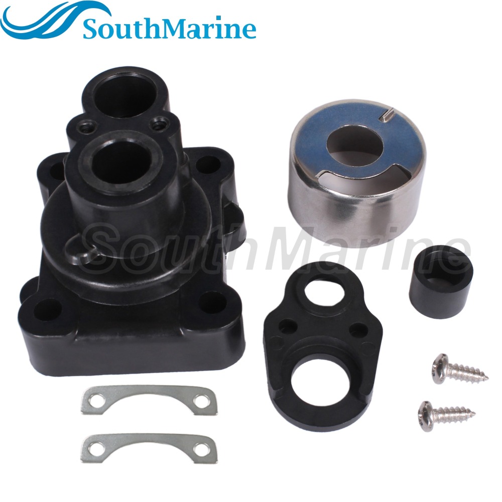 Boat Engine 682-44300-01/02 TE15-04000012 Water Pump Housing w/Cartridge Insert 682-44322-00 for Yamaha Parsun Makara 9.9HP 15HP