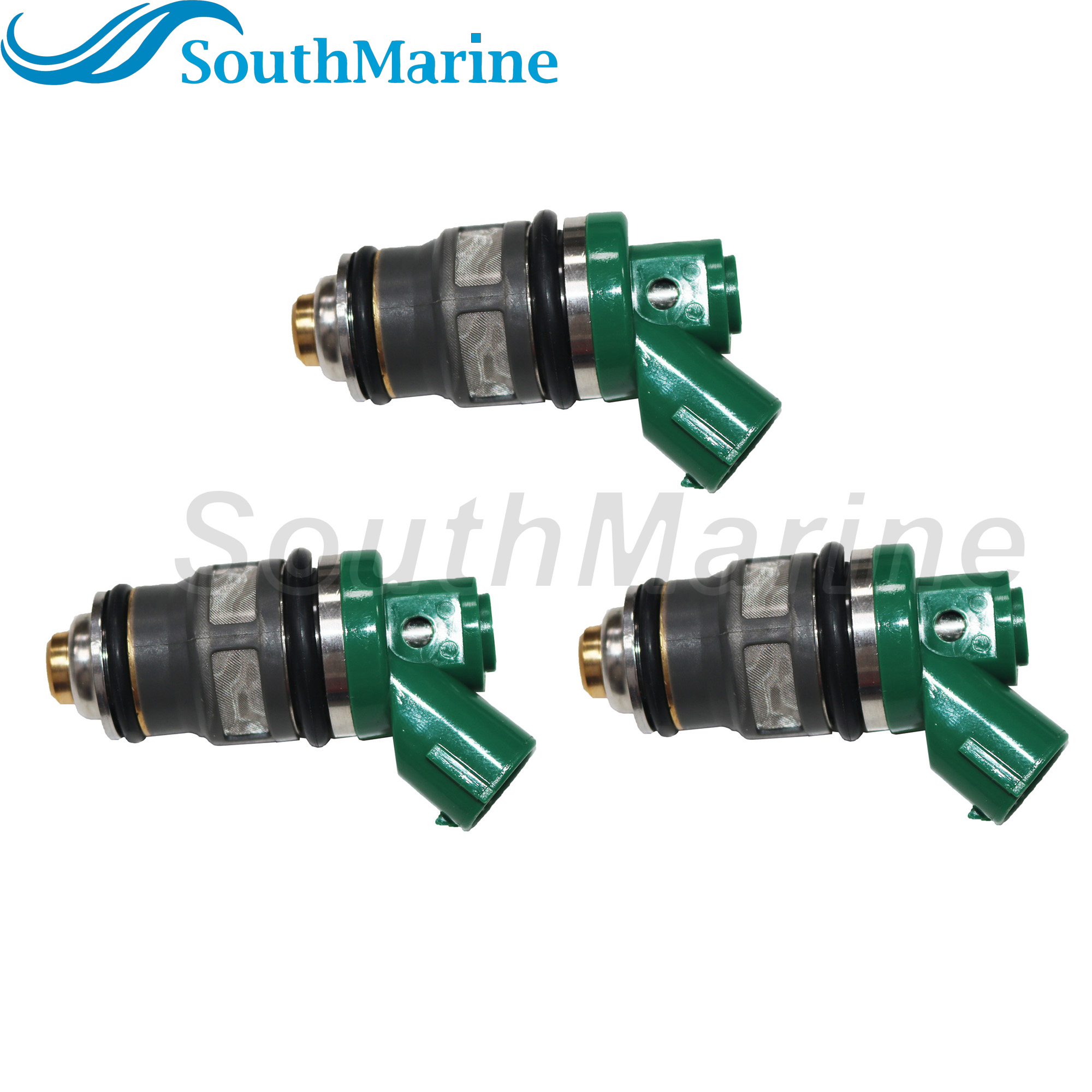 Boat Engine 1571087J00 15710-87J00 Fuel Injector for Suzuki DF40 DF50 1999-2010 Outboard Motor 40HP 50HP