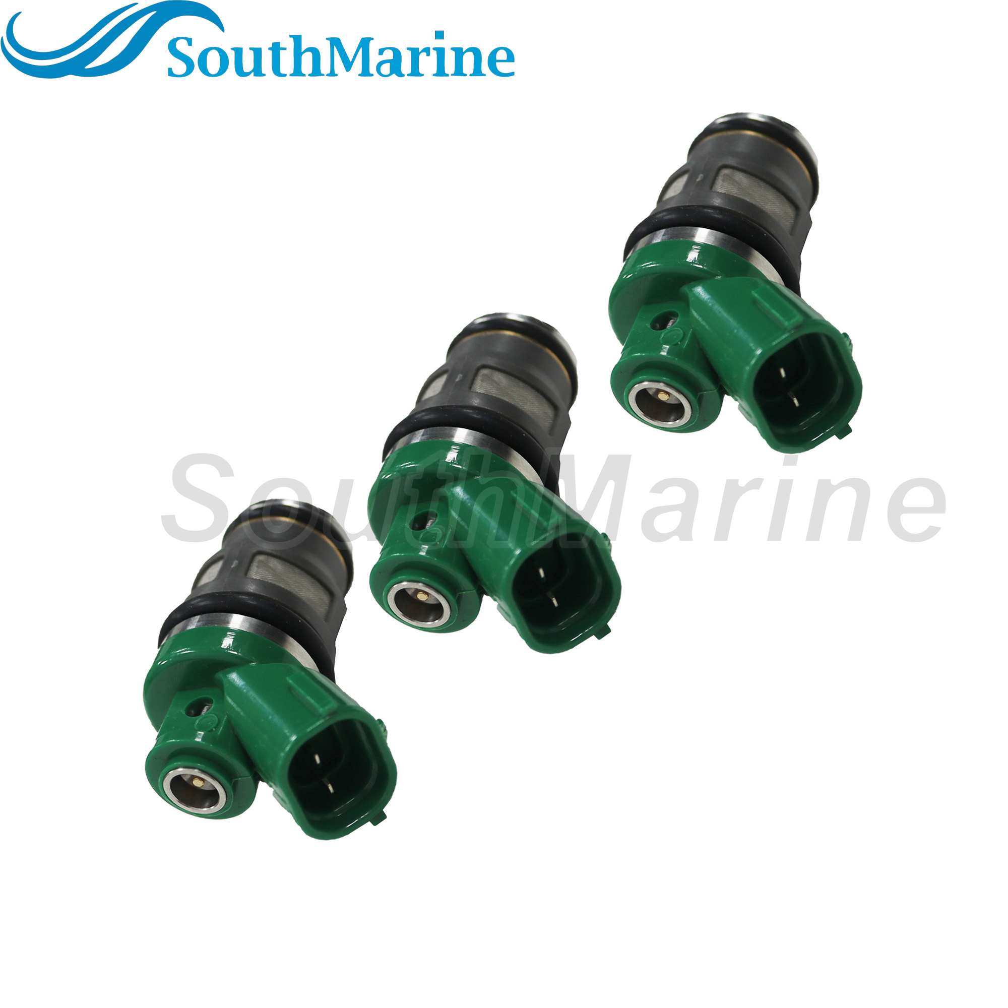 Boat Engine 1571087J00 15710-87J00 Fuel Injector for Suzuki DF40 DF50 1999-2010 Outboard Motor 40HP 50HP