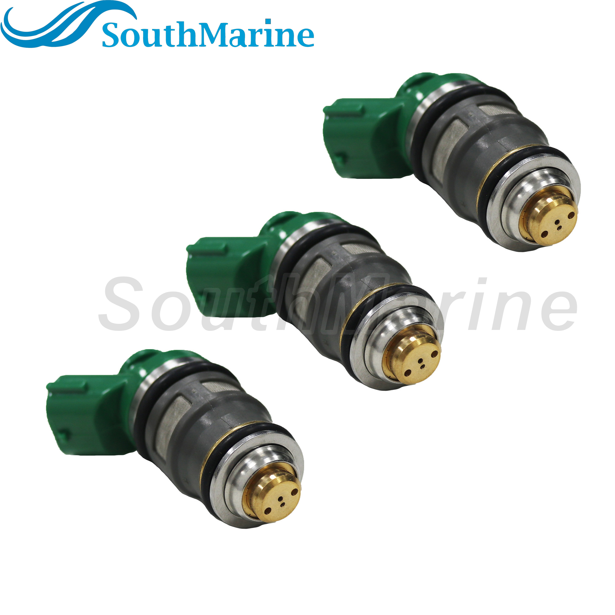 Boat Engine 1571087J00 15710-87J00 Fuel Injector for Suzuki DF40 DF50 1999-2010 Outboard Motor 40HP 50HP