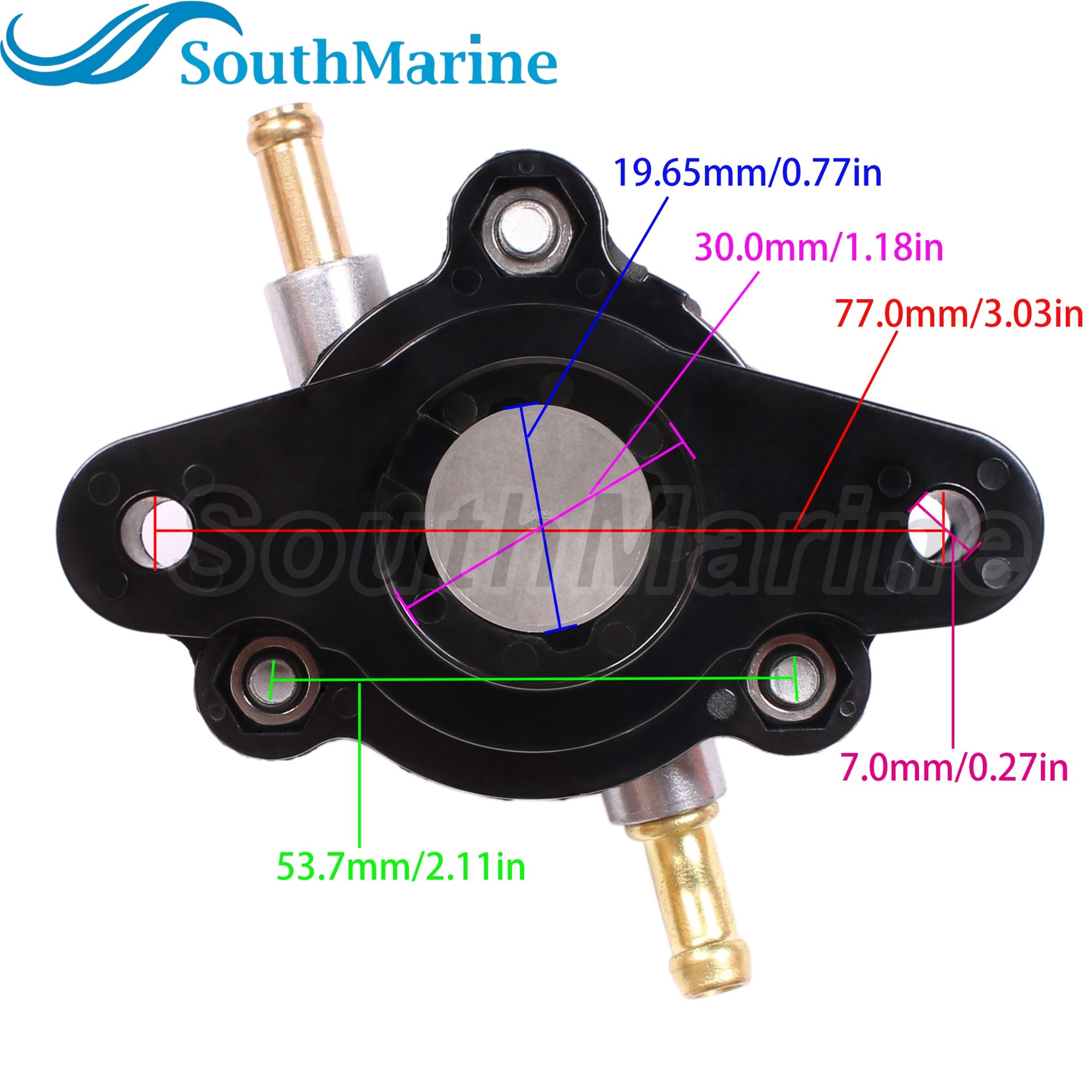 Boat Engine 63P-24410-00 63P-24410-10 63P-24410-20 Fuel Pump Assy for Yamaha 150HP F150 FL150, Flat Plunger