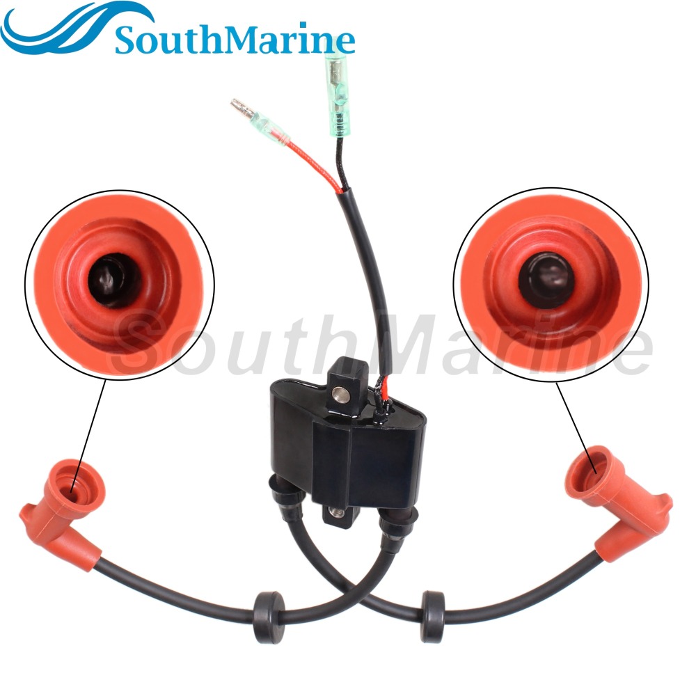 Outboard Motor 6F5-85570-12 6F5-85570-13 00 10 11 F20-05000400 Ignition Coil Assy for Yamaha Parsun F9.9 F13.5 FT25 F15 F20 F25