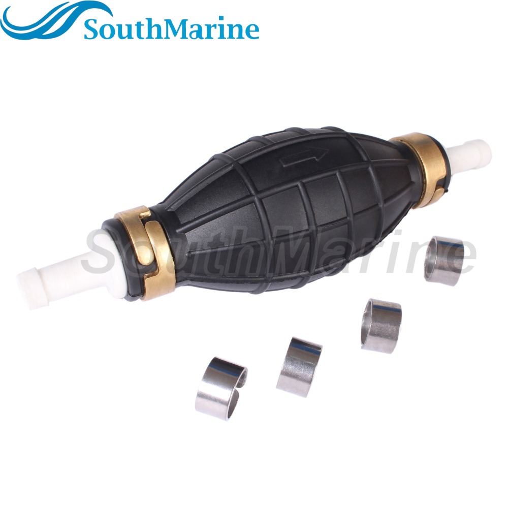 Boat Motor 65770-99700 99703 99704 99701 87DL0 87DL1 98520 Primer Bulb Squeeze Pump for Suzuki DT DF 2HP-50HP, 6mm/1/4in