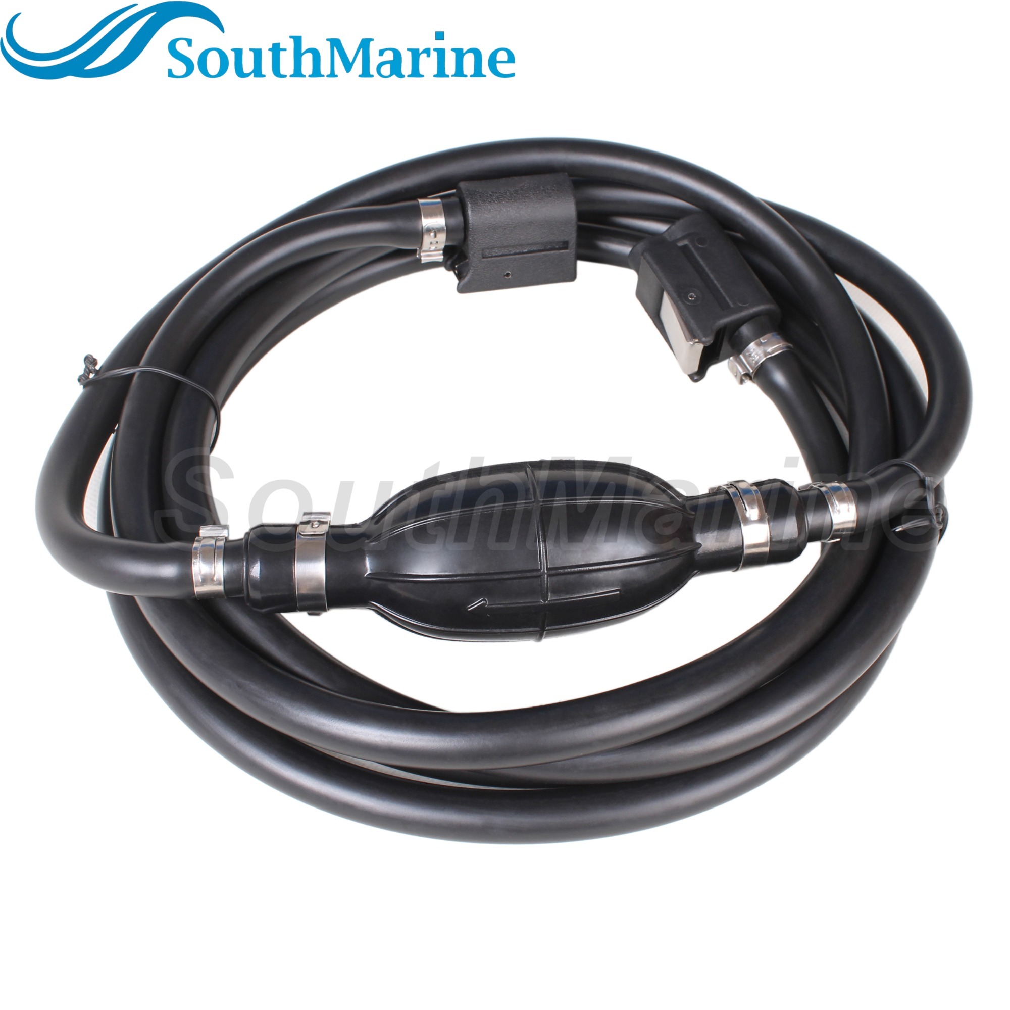 Outboard Motor 32-877680Q8 877680T8 8M0044836 8M0061895 Fuel Line with Primer Bulb & Connectors for Mercury Mariner 8HP -200HP