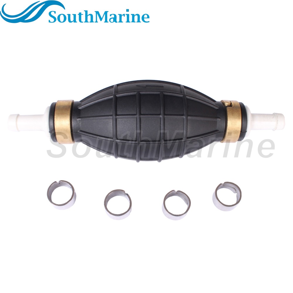 Boat Motor 65770-99700 99703 99704 99701 87DL0 87DL1 98520 Primer Bulb Squeeze Pump for Suzuki DT DF 2HP-50HP, 6mm/1/4in