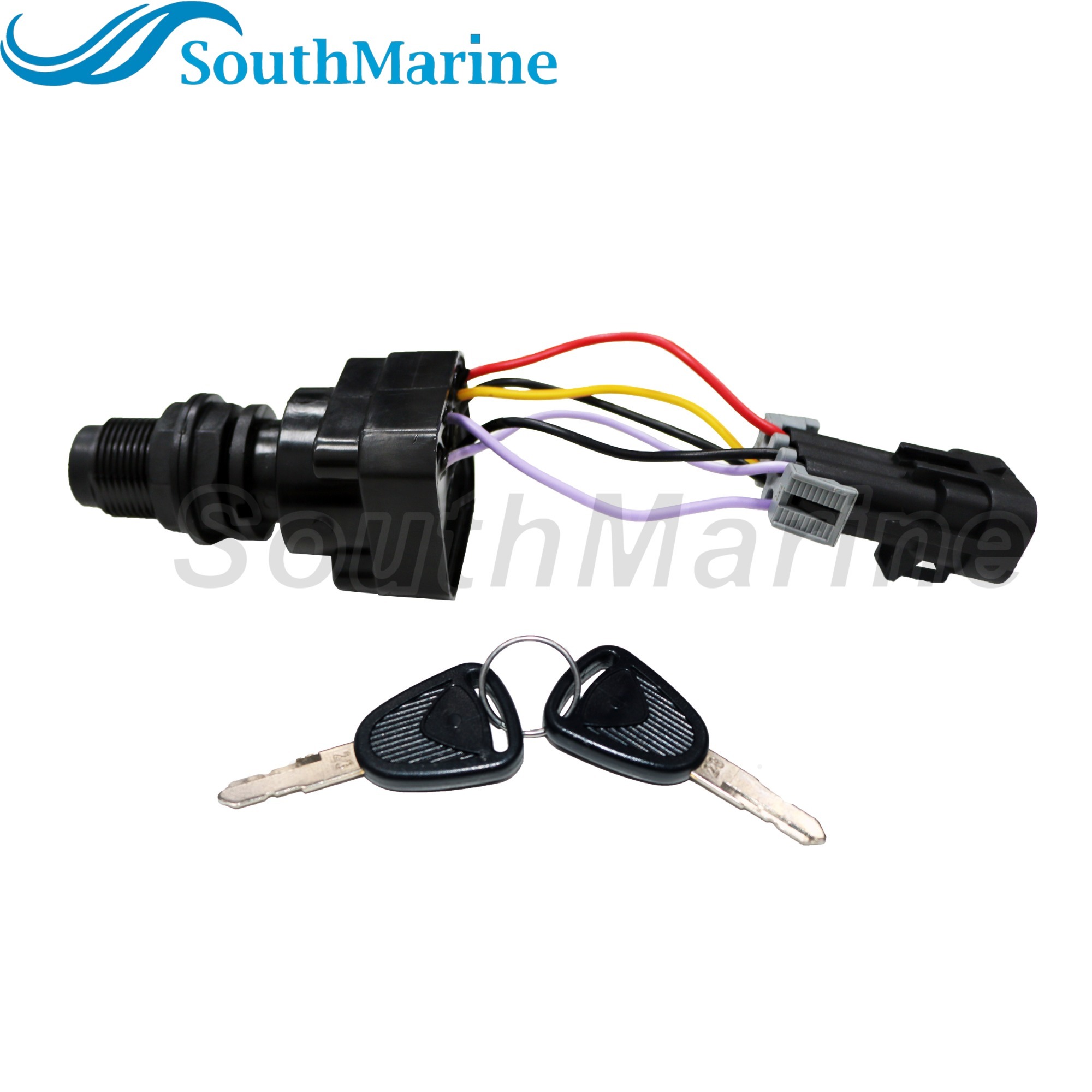 Boat Motor 87-893353A03 Ignition Key Switch for Mercury Mercruiser Quicksilver Mariner, 4 Position