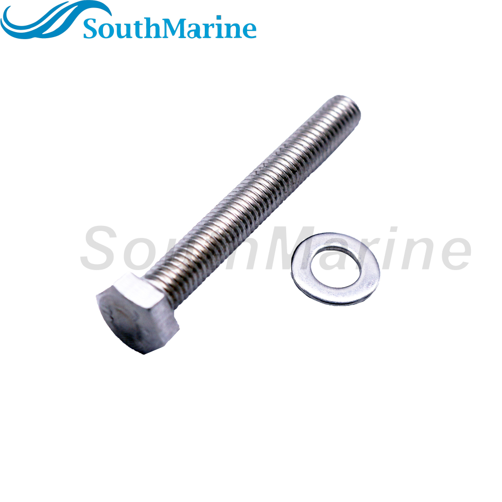 Boat Engine 328096 0328096 Screw / Bolt with Washer for Evinrude Johnson OMC 40HP-225HP, 98-306-02 for SEI, 22366 for GLM