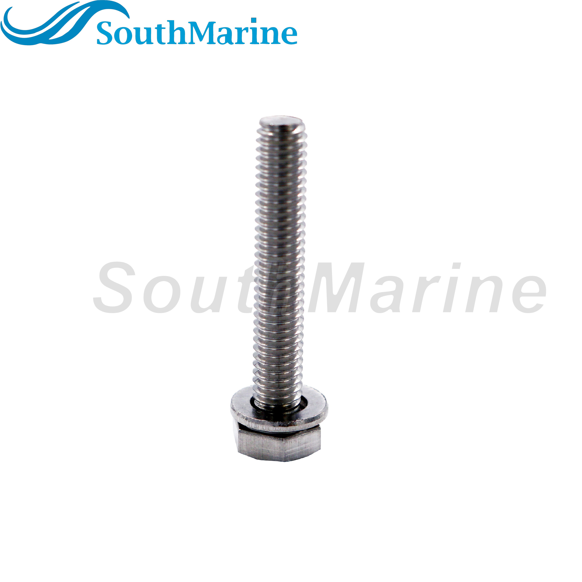 Boat Engine 95895-06035 95D95-06035 95880-06035 Screw Bolt with Washer for Yamaha 4HP 5HP 6HP 8HP